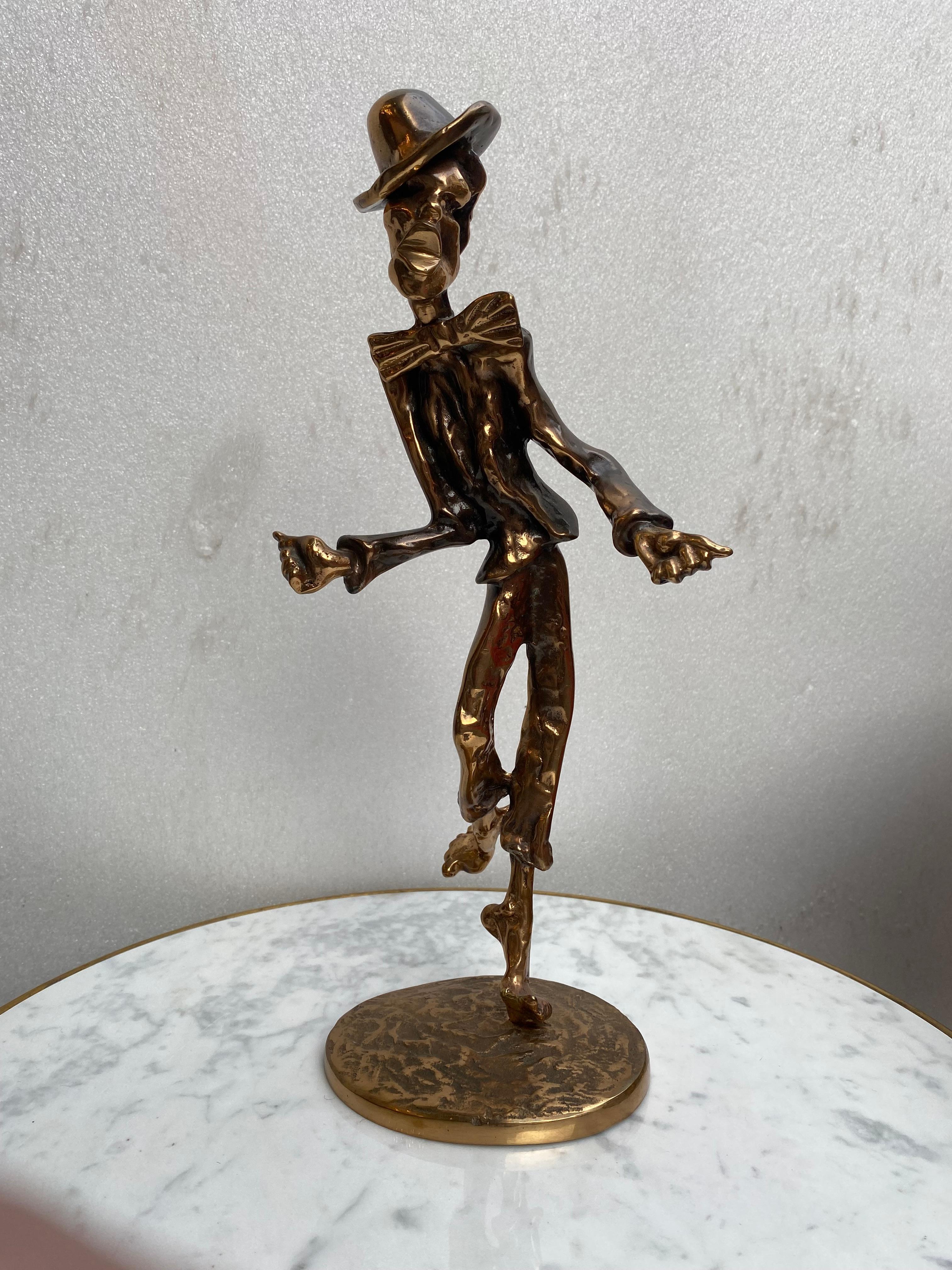 1970/80 'La banda de jazz' 4 esculturas de bronce, firmadas LOHE en venta 6