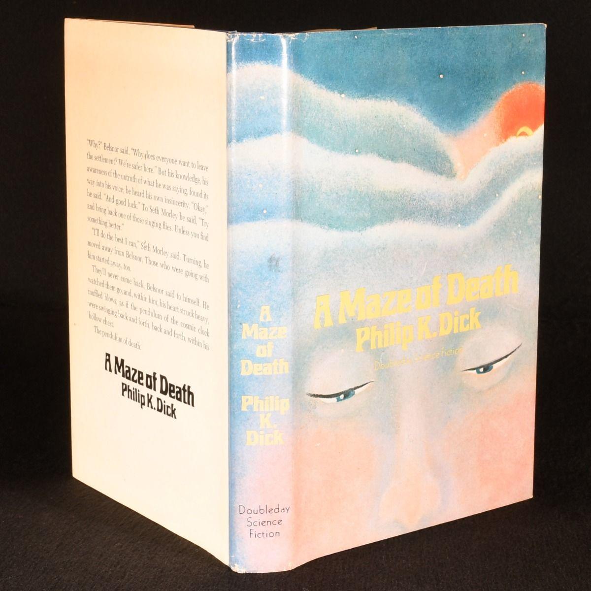 Première édition remarquable du roman de science-fiction de Philip K.Dick sur la capacité de l'humanité à commettre des meurtres, dans la vibrante jaquette d'origine.

Première édition, premier tirage, dans la vibrante jaquette d'origine non fermée