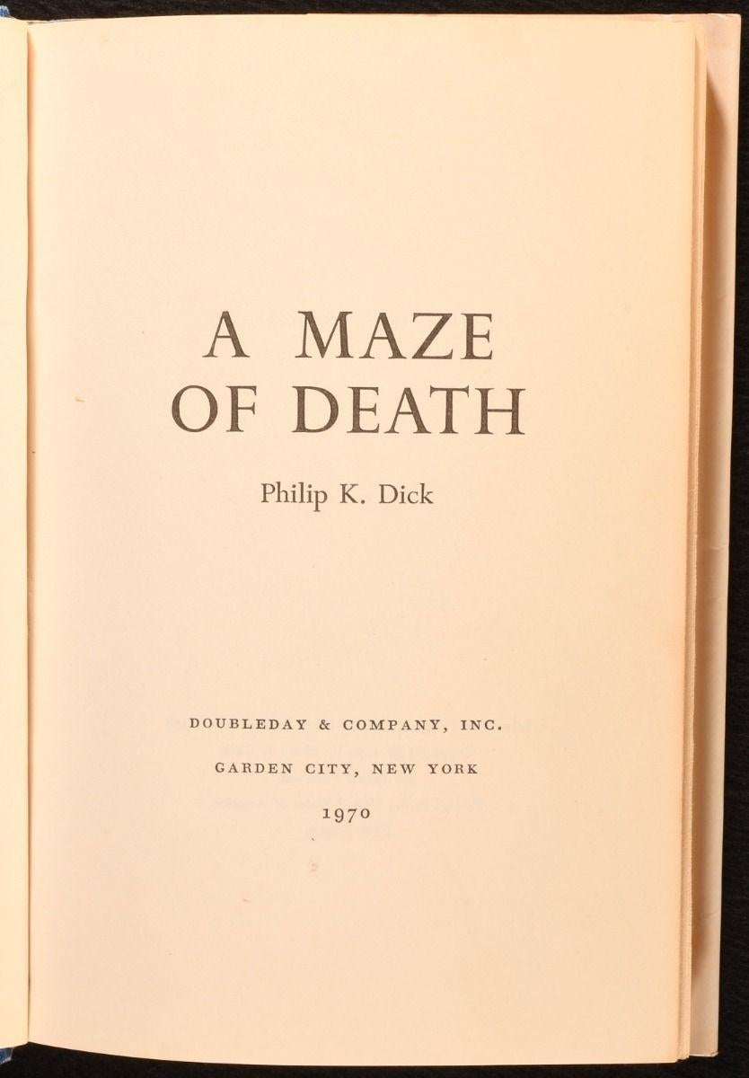 Américain 1970 Un labyrinthe de la mort en vente