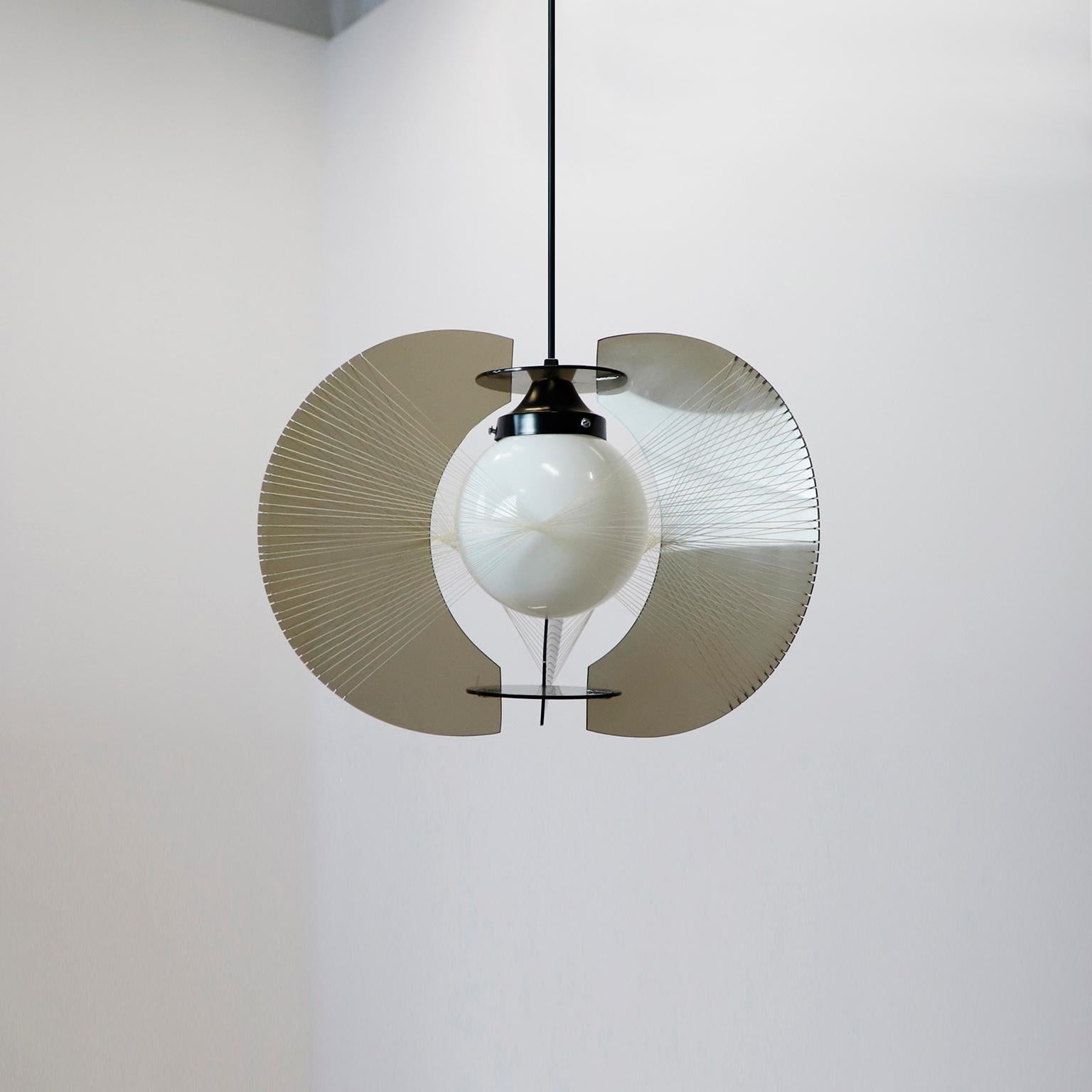 Circa 1970. We offer this Lamp made in acrilic. Recently restored and working at perfection.