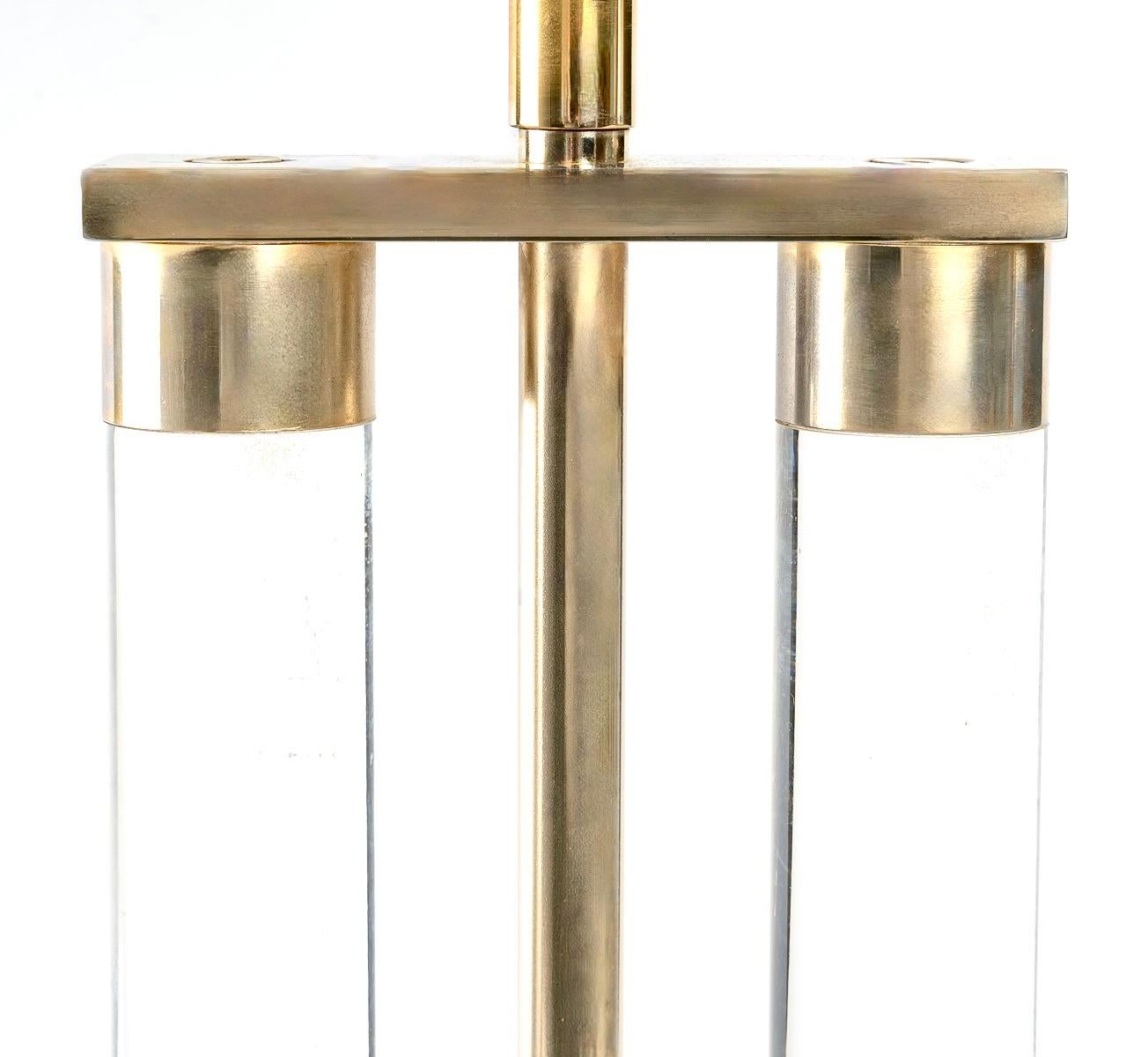 French 1970 Altuglas Lamp by Maison Roche For Sale