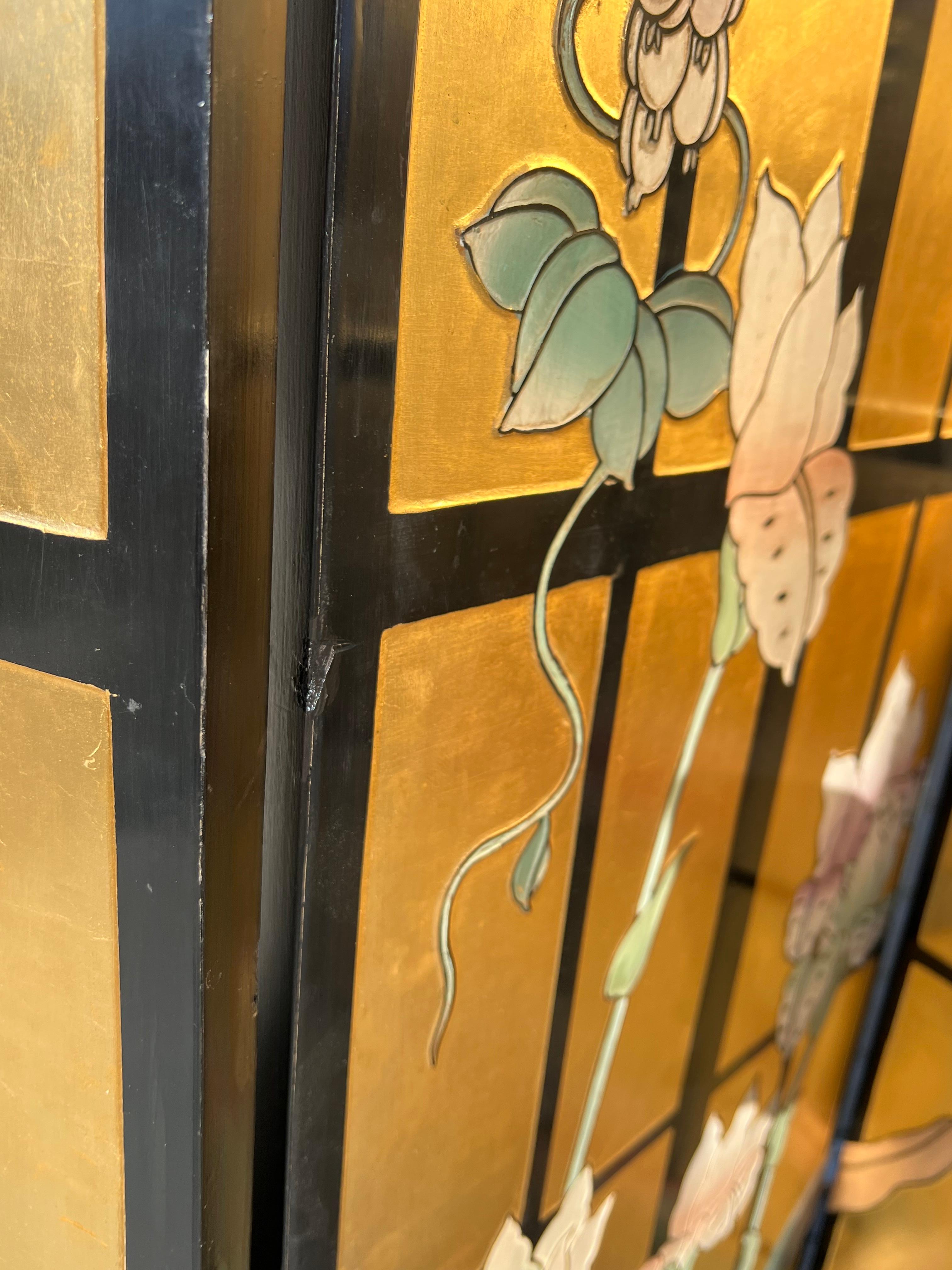 1970 arched Japanese room divider, Made in Paris.

This one of a kind arched room divider was found in a mansion whose owner bought it from France in 1970s.