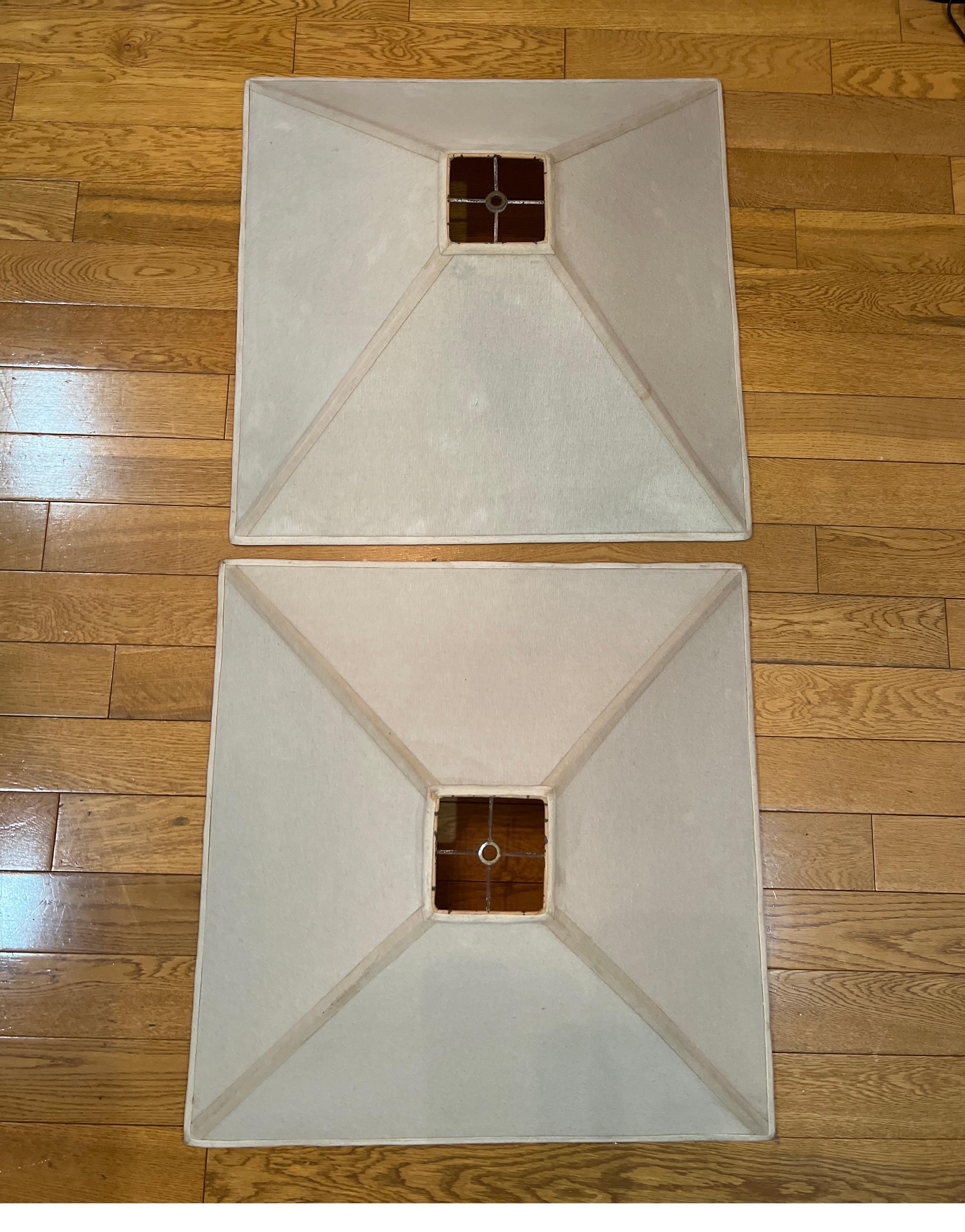 1970 Black Lacquer Lucite Pyramid Floor Lamp attributed to Karl Springer 6