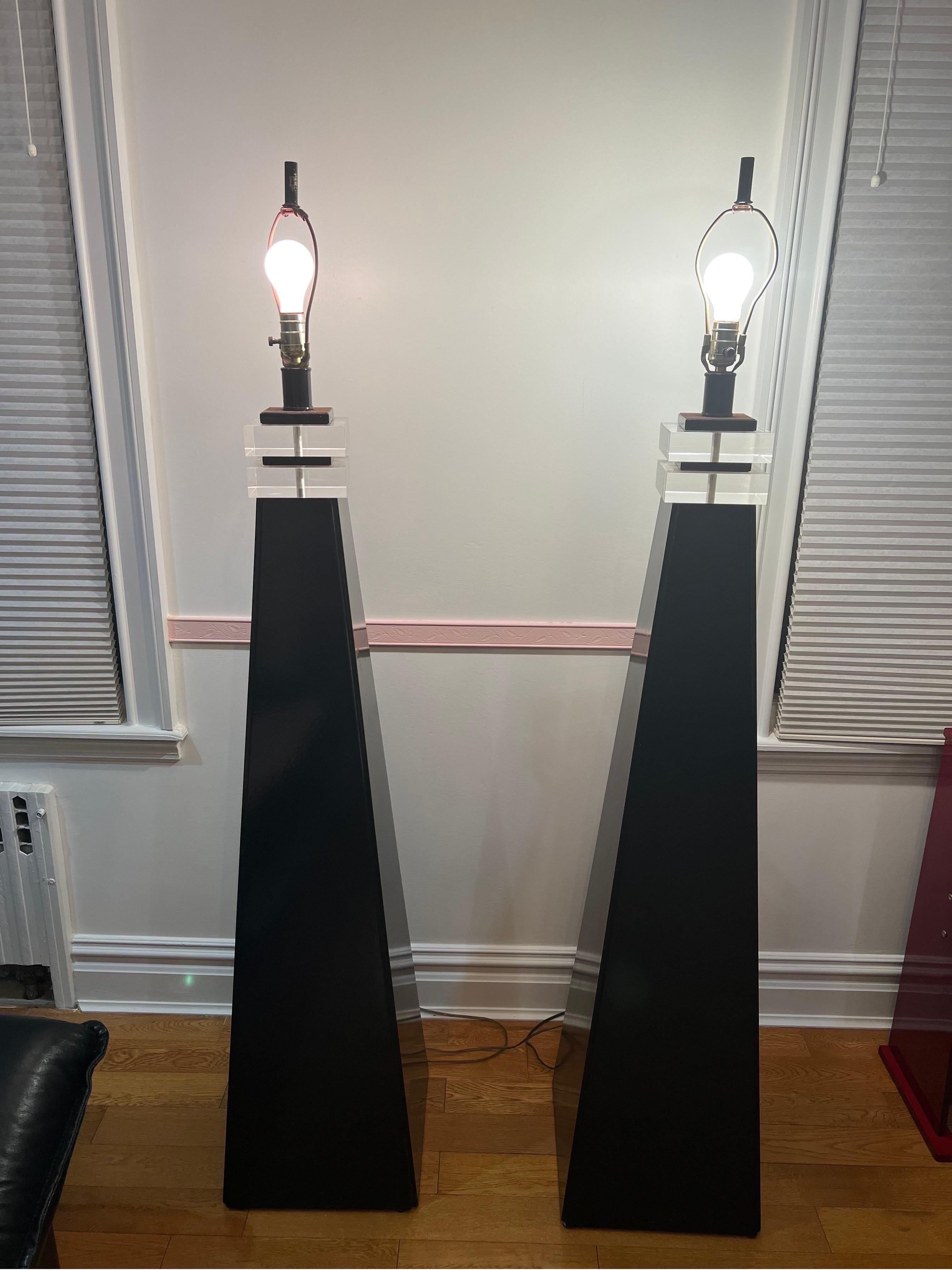 Lamp shade dimensions
24x24x9 H

Floor lamp square base 12x12

Floor lamp full height: 60”