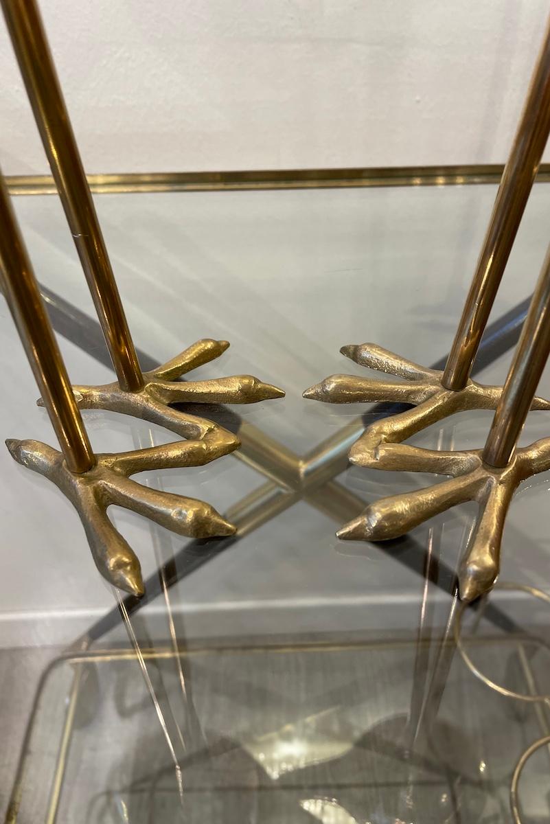 1970 Brass Gilded Herons - Set of 2 2