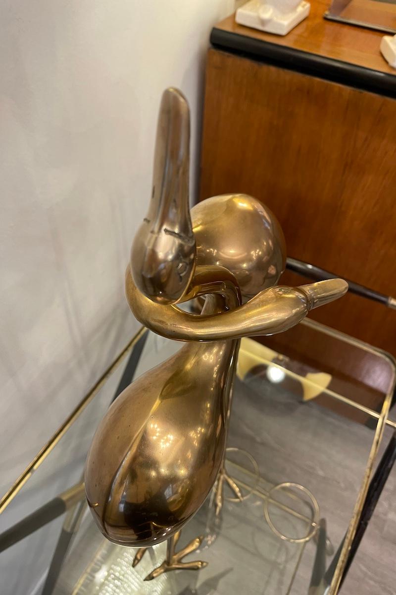 1970 Brass Gilded Herons - Set of 2 5