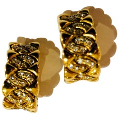 1970 Bulgari Diamonds Earrings