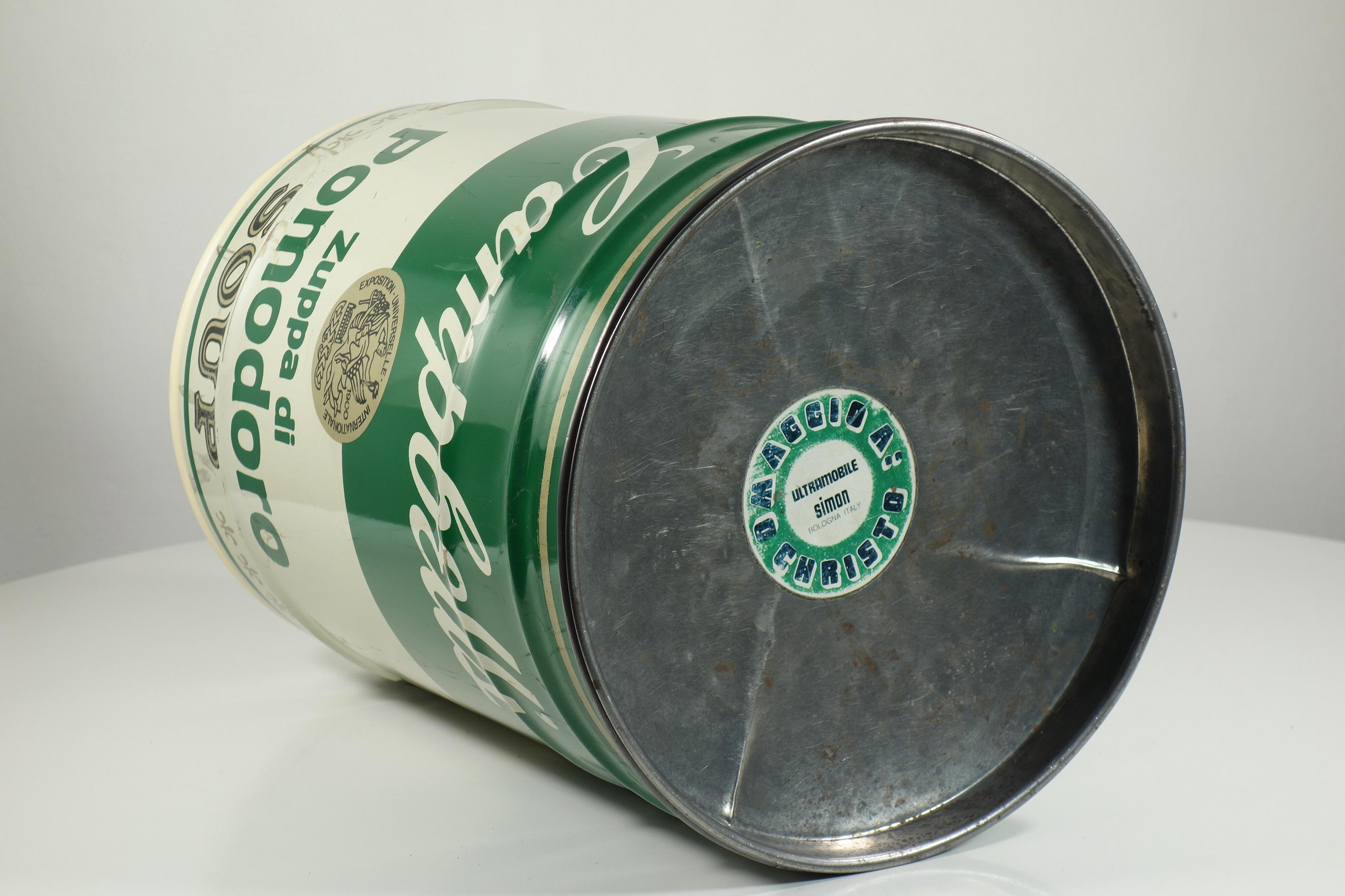 1970 Campbell Soup Studio Simon Gavina Wahrol Christo Taburete de diseño radical en venta 5