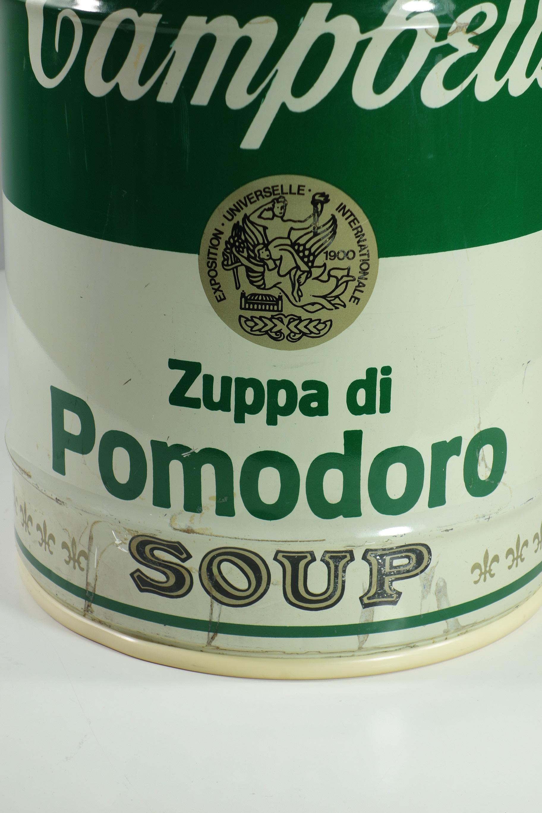 1970 Campbell Soup Studio Simon Gavina Wahrol Christo Taburete de diseño radical en Bueno estado para la venta en Brescia, IT