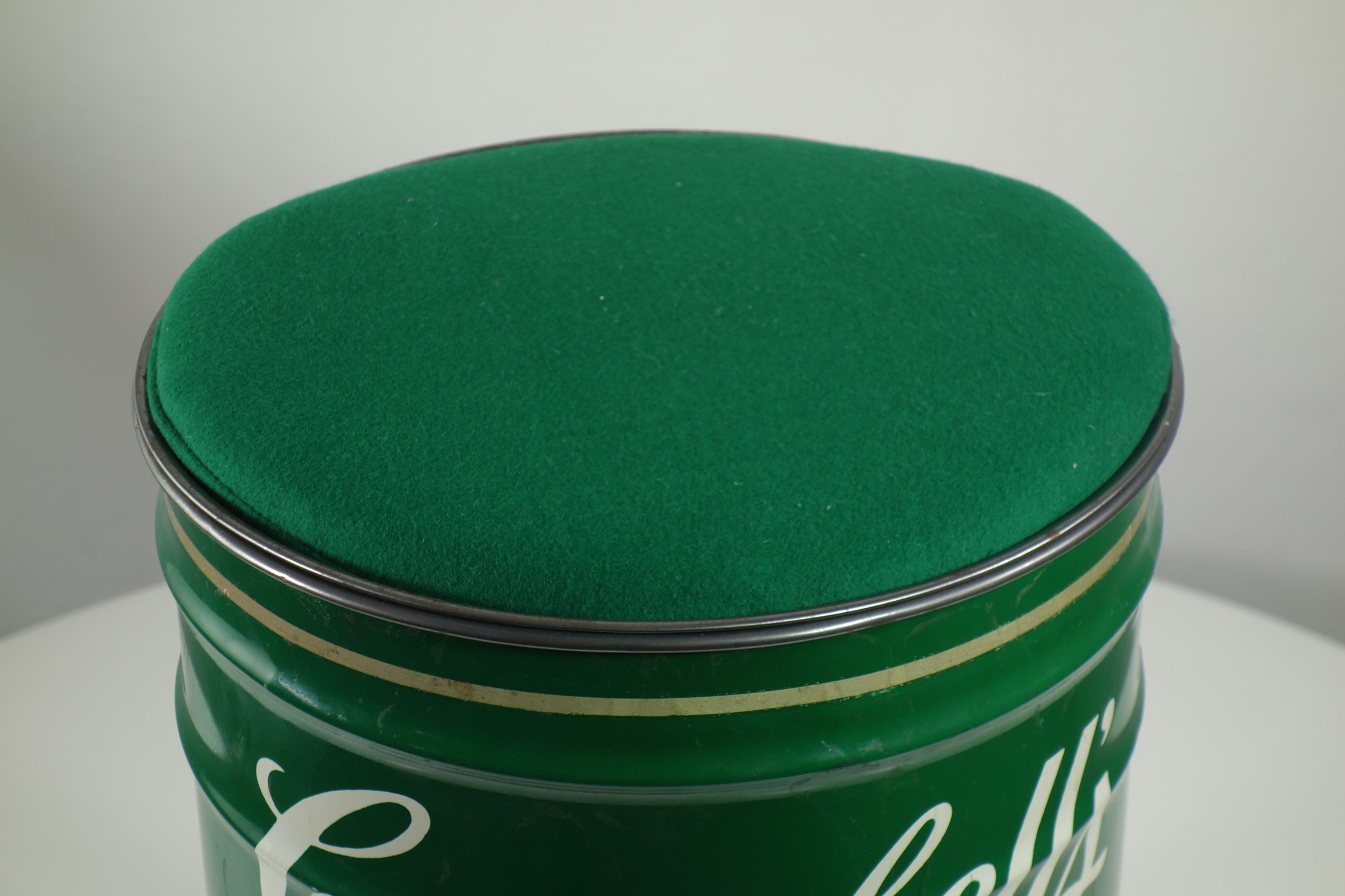 1970 Campbell Soup Studio Simon Gavina Wahrol Christo Taburete de diseño radical Metal en venta