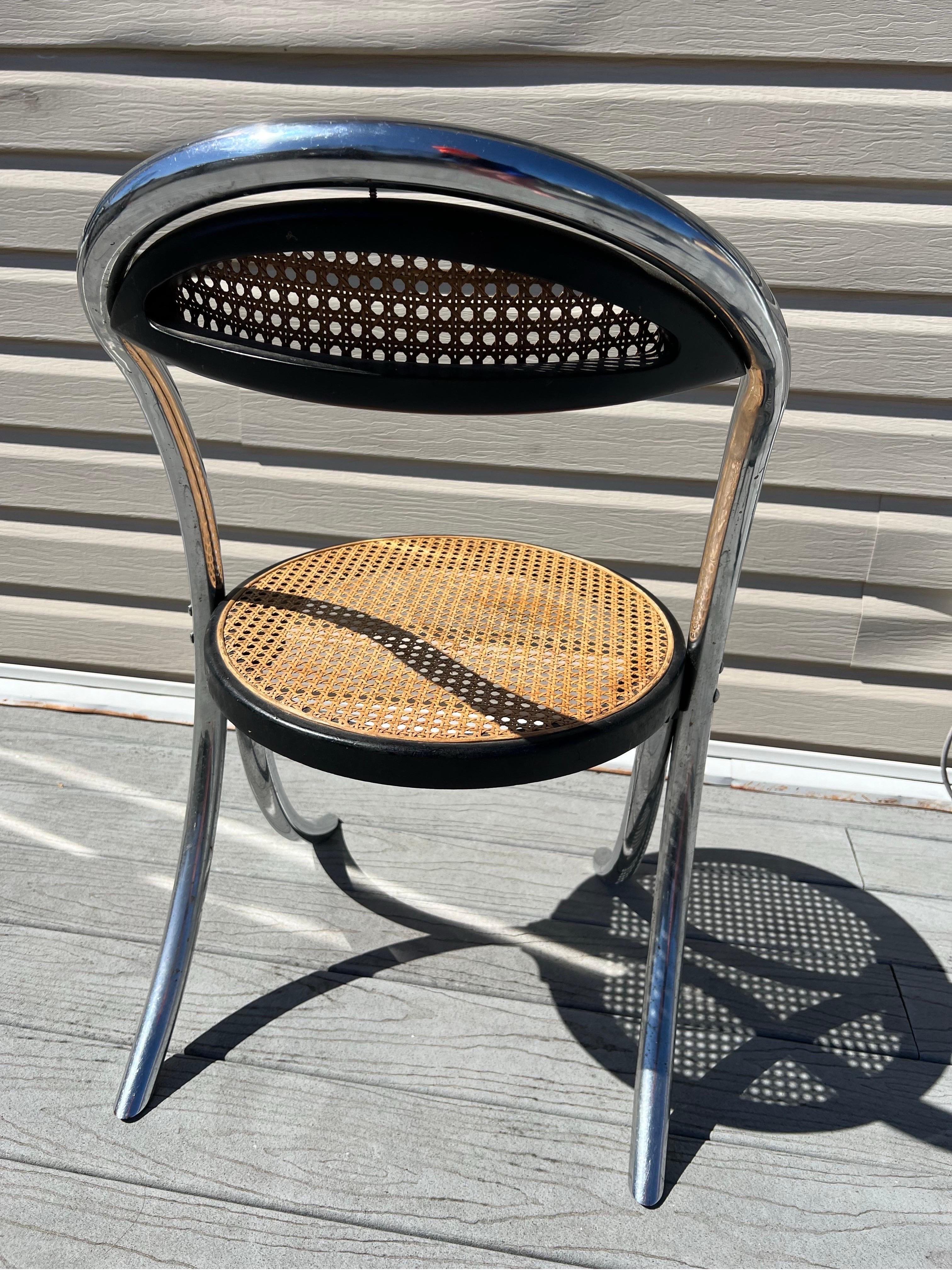 Silla Grúa Cromada 1970 Estadounidense en venta