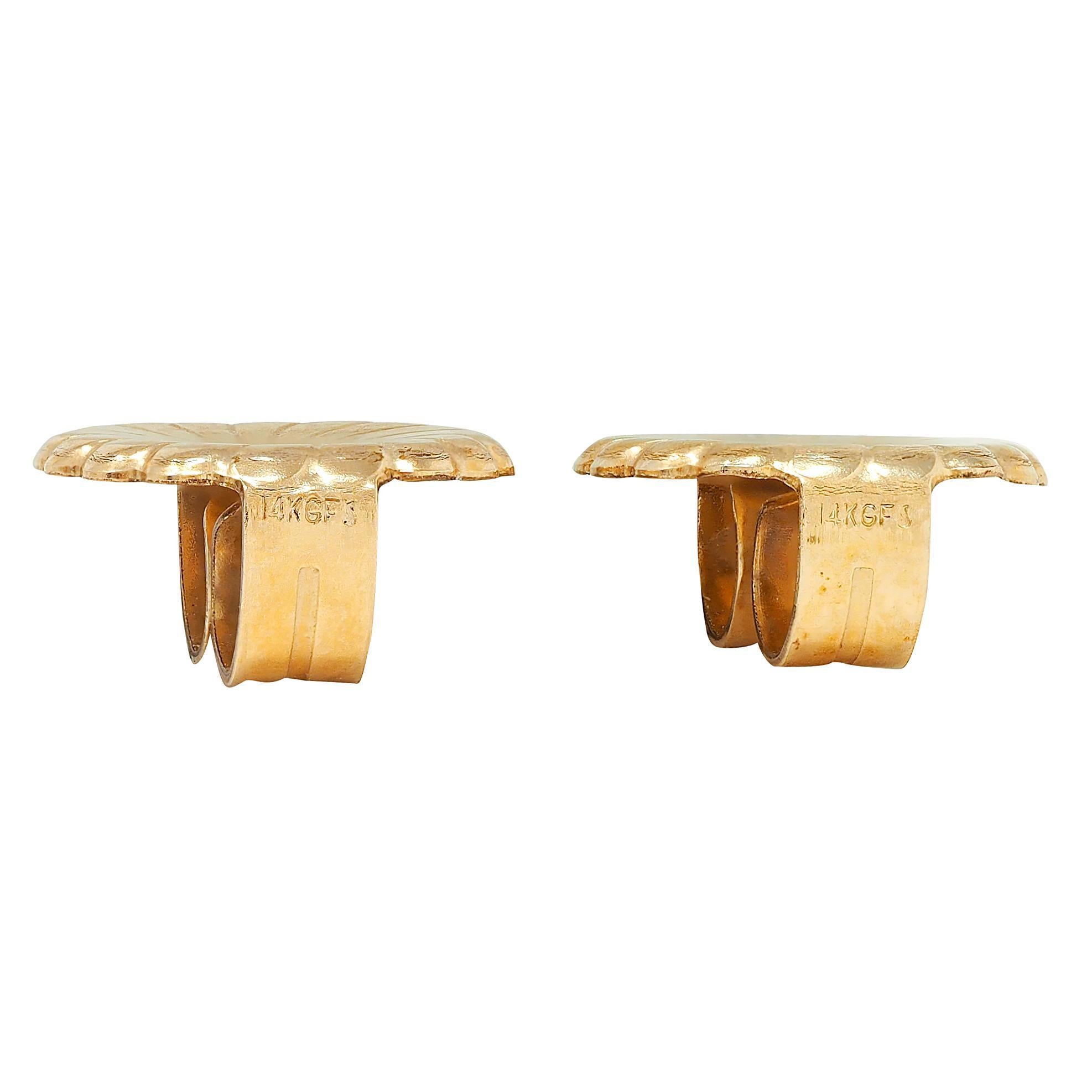 Hans-Ulrich Pauly Crisoprasa Coral Resina Oro 22K Pendientes Loro Diurno en venta 2