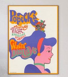 1970 Cinderella (Czech) Original Vintage Poster