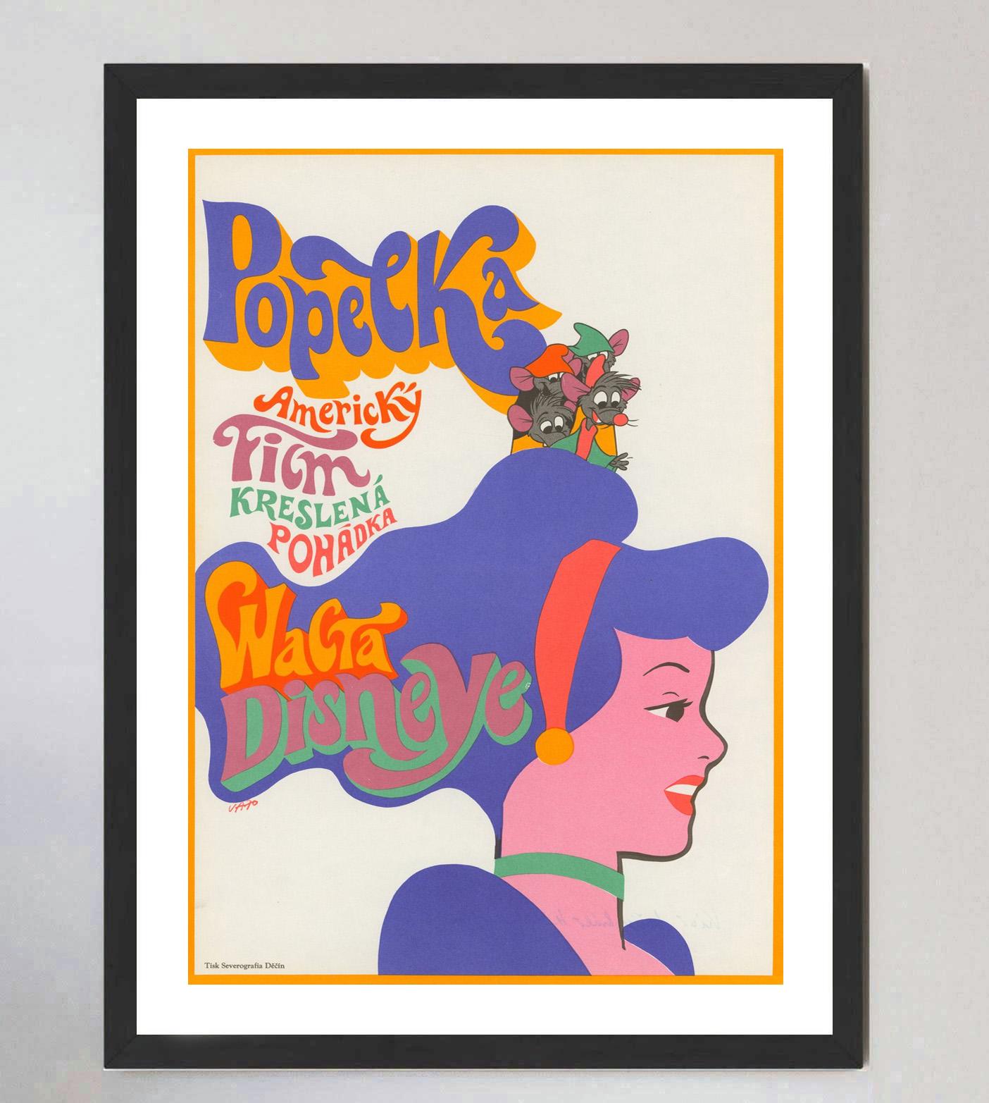 1970 Aschenputtel (Tschechisch) Original Vintage By Plakat im Zustand „Gut“ im Angebot in Winchester, GB