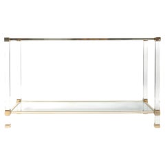 1970 Console signée par Pierre Vandel - Paris