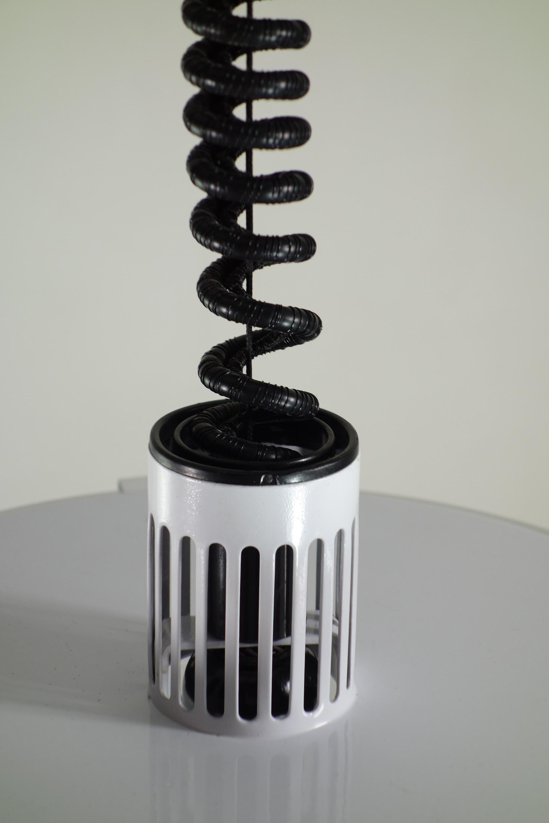 1970 Egina Angelo Mangiarotti Artemide Italian Design Glass 2 Ceiling Lamps For Sale 3