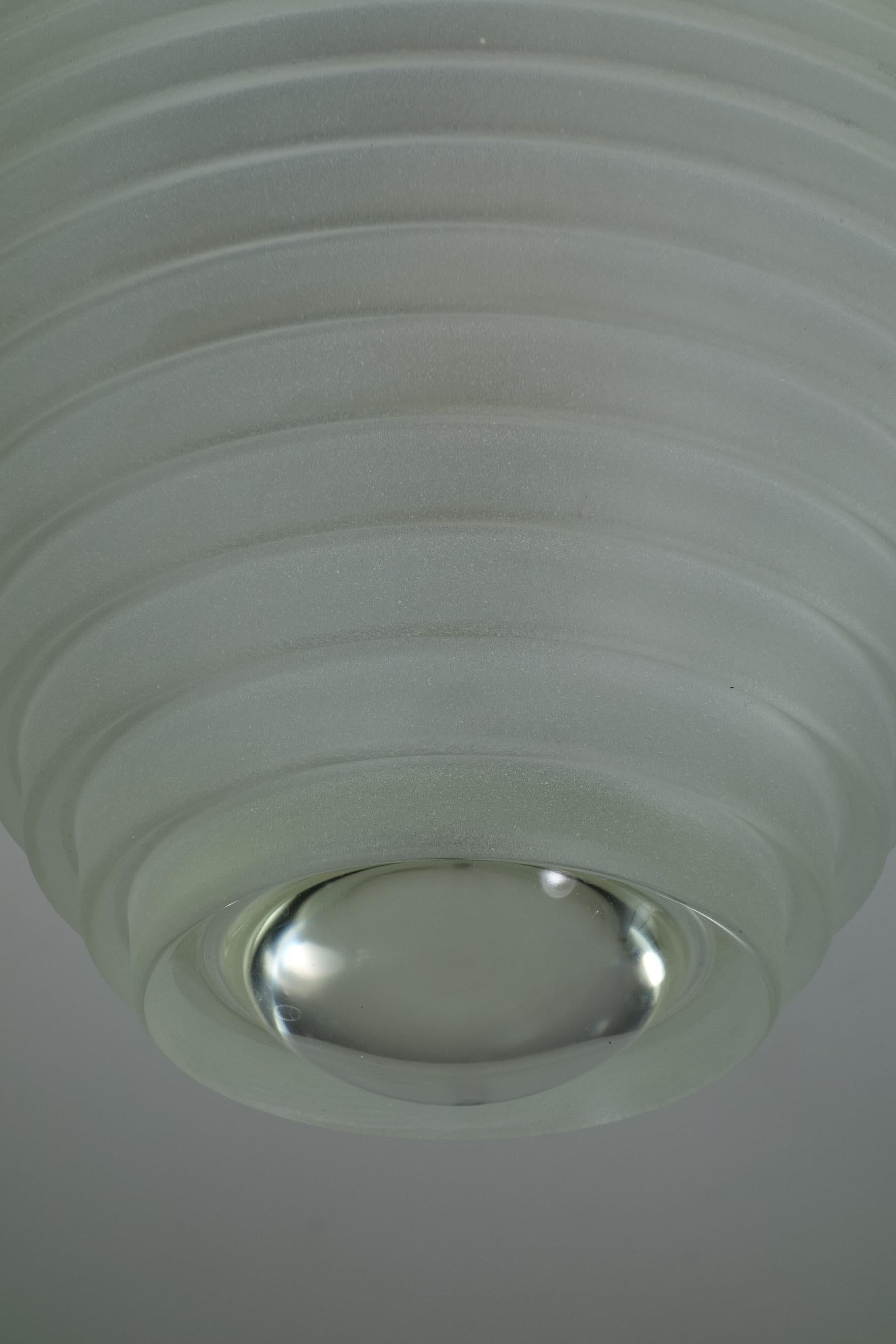 Metal 1970 Egina Angelo Mangiarotti Italian Design Flush Mount For Sale