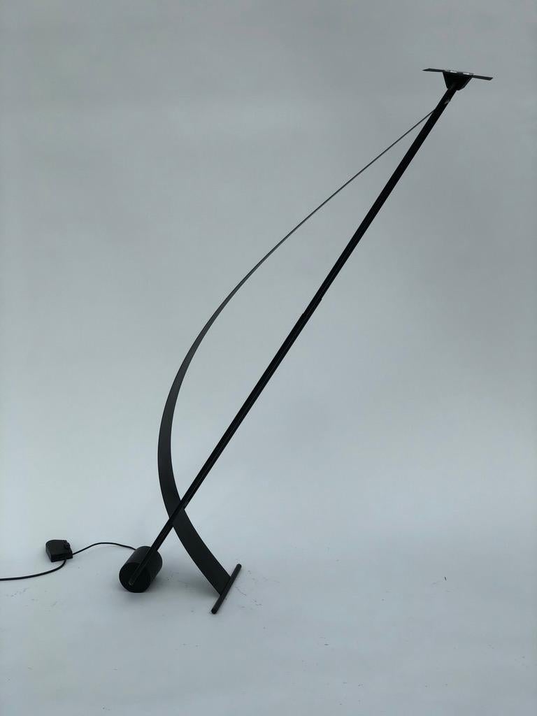 Modern 1970 Eric Solé for Jalais Edition Floor Lamp in Flexible Metal 1970 For Sale