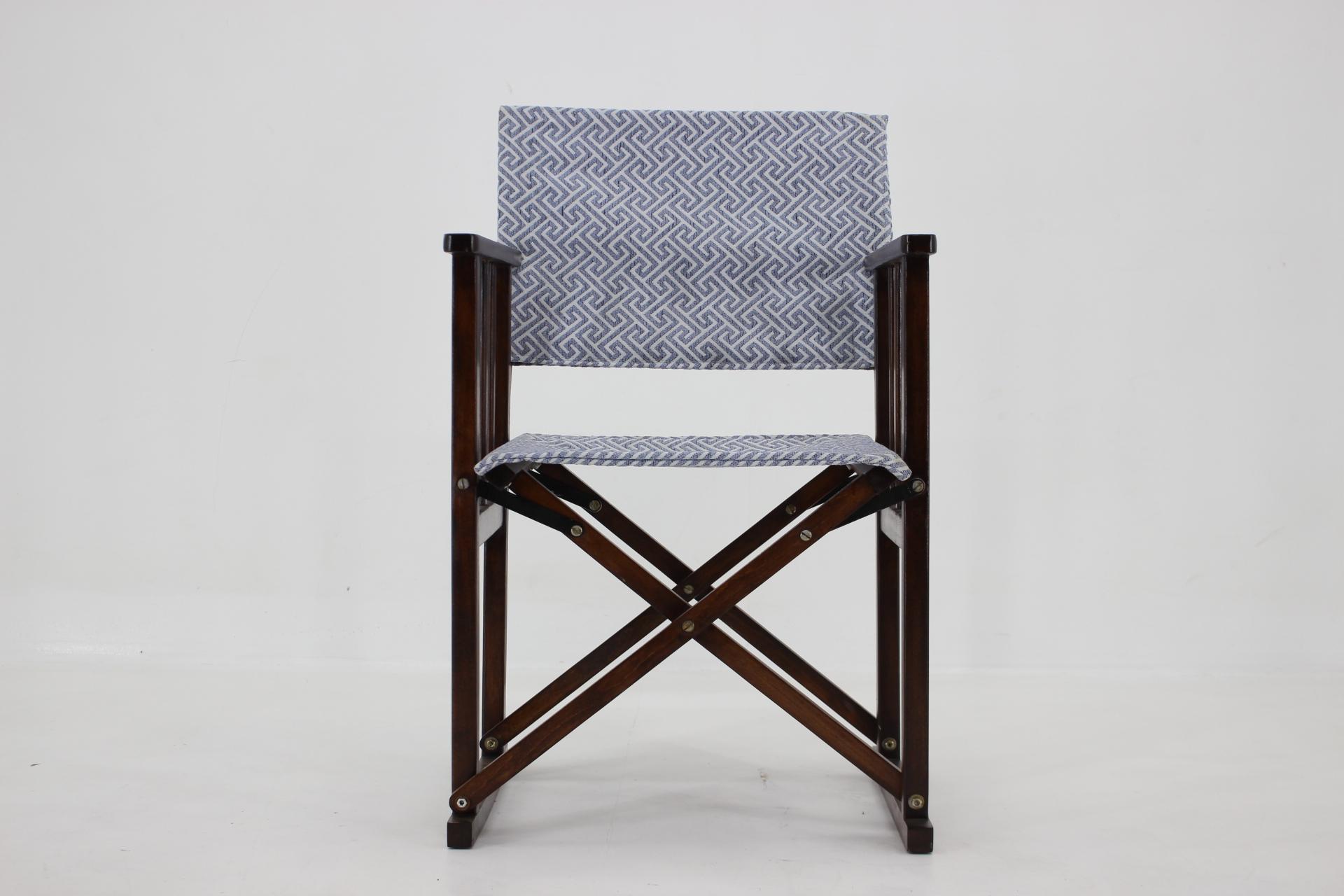 Late 20th Century 1970 Folding Director's Chair, Europe For Sale