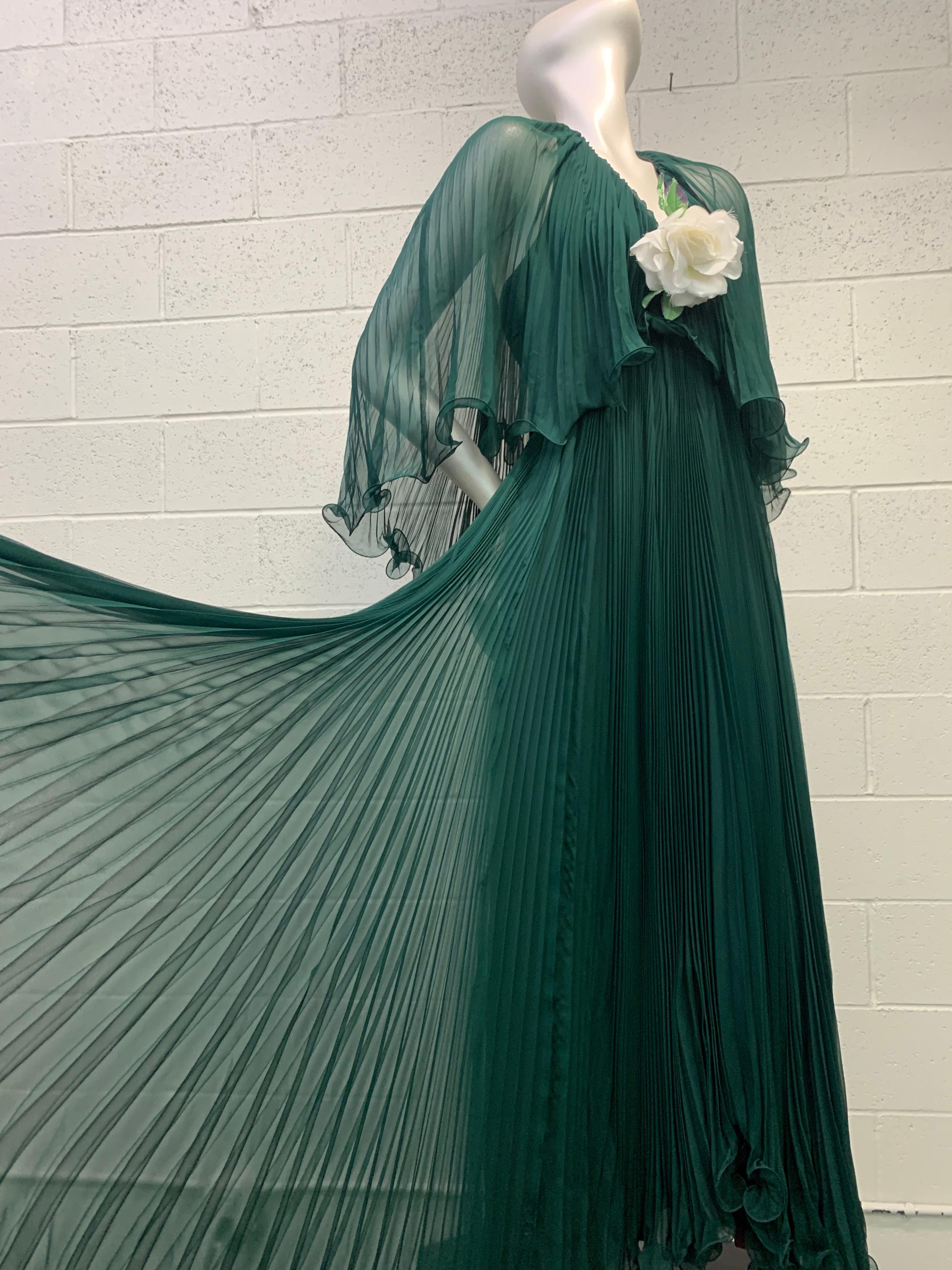 forest green halter dress