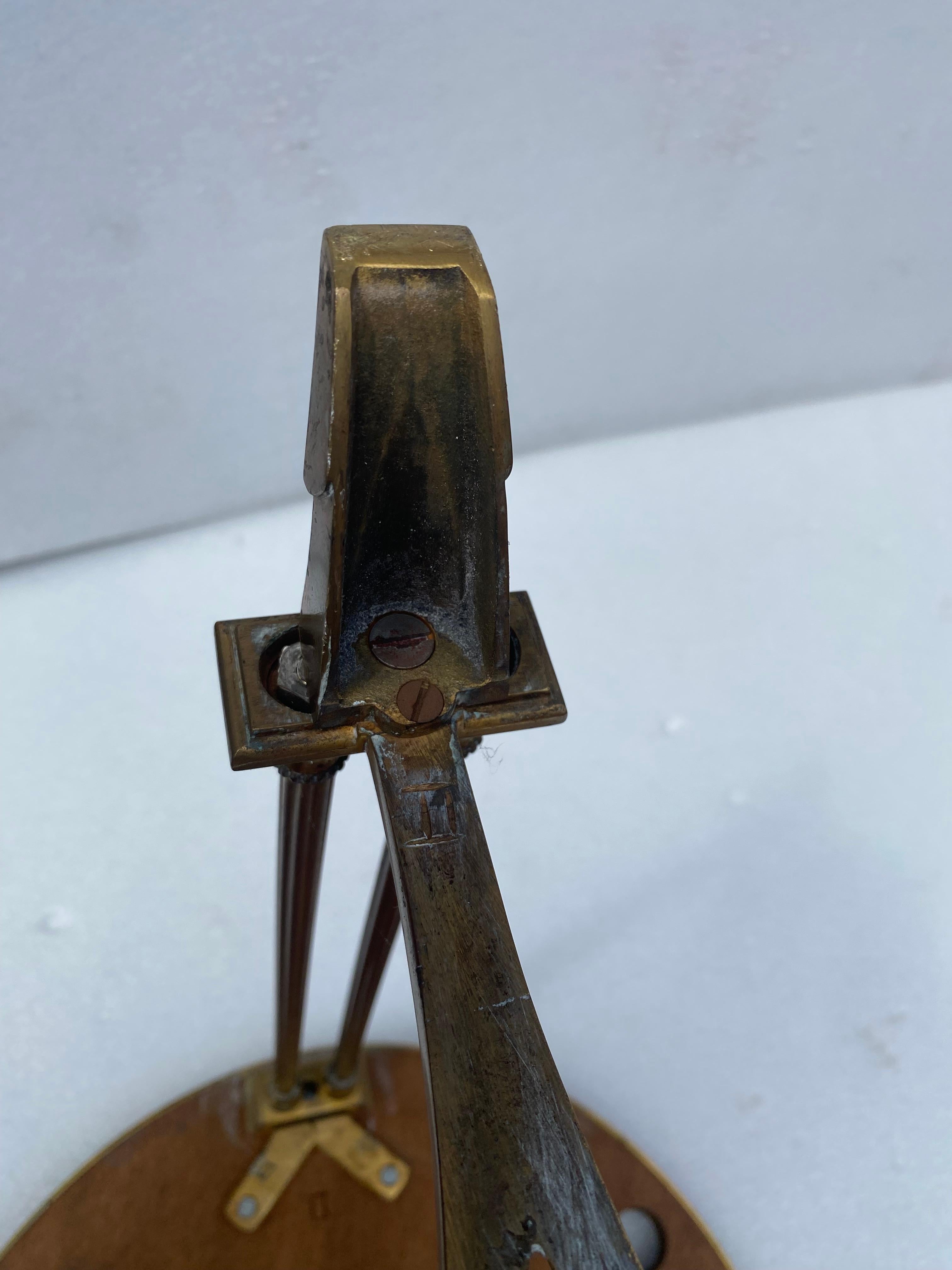 Metà XX secolo 1970′ Guéridon francese nello stile di Adam Weisweiler Maison Jansen in vendita