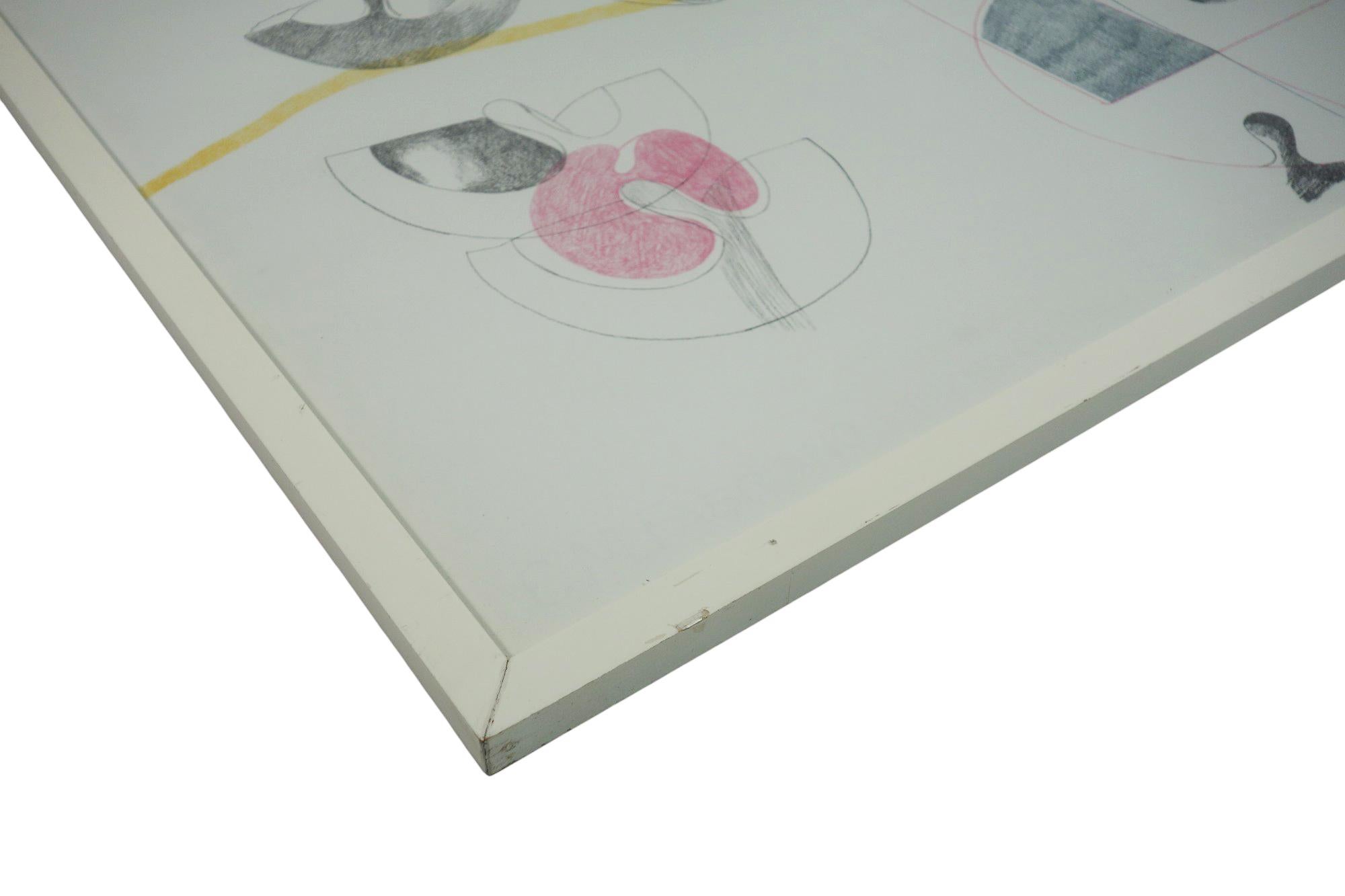 Sculpture d'art italienne Litographe de Giacomo Benevelli, 1970 en vente 3