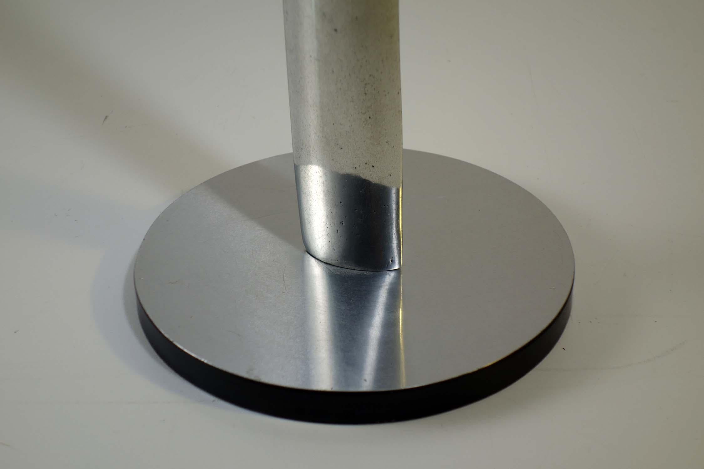 Moderno 1970 Giacomo Benevelli Modernist Cast Steel Inox Sculpture in vendita