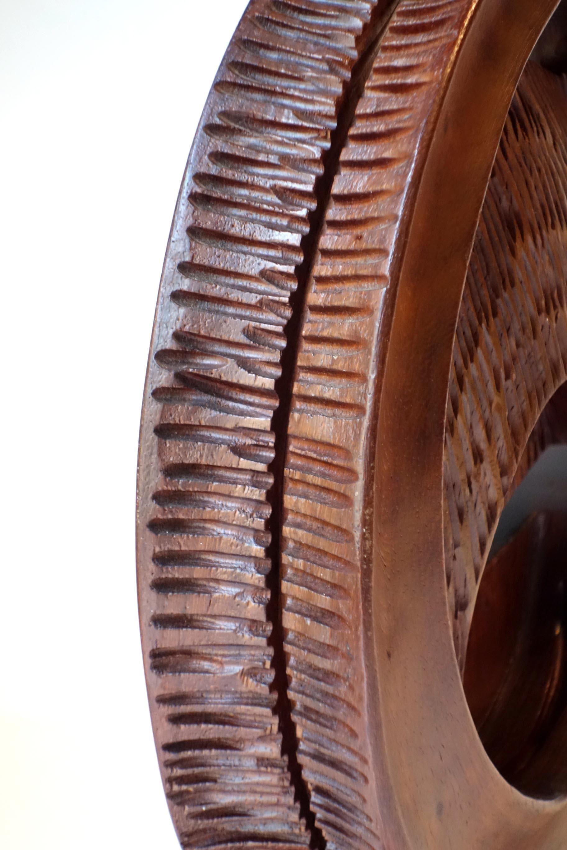 Late 20th Century 1970 Gianni Pinna Italian Modern Art Wood Sculpture For Sale