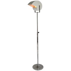 1970 Giuseppe Raimondi ' Snail ' Telescopic Floor Lamp for Studio Luce, Italy