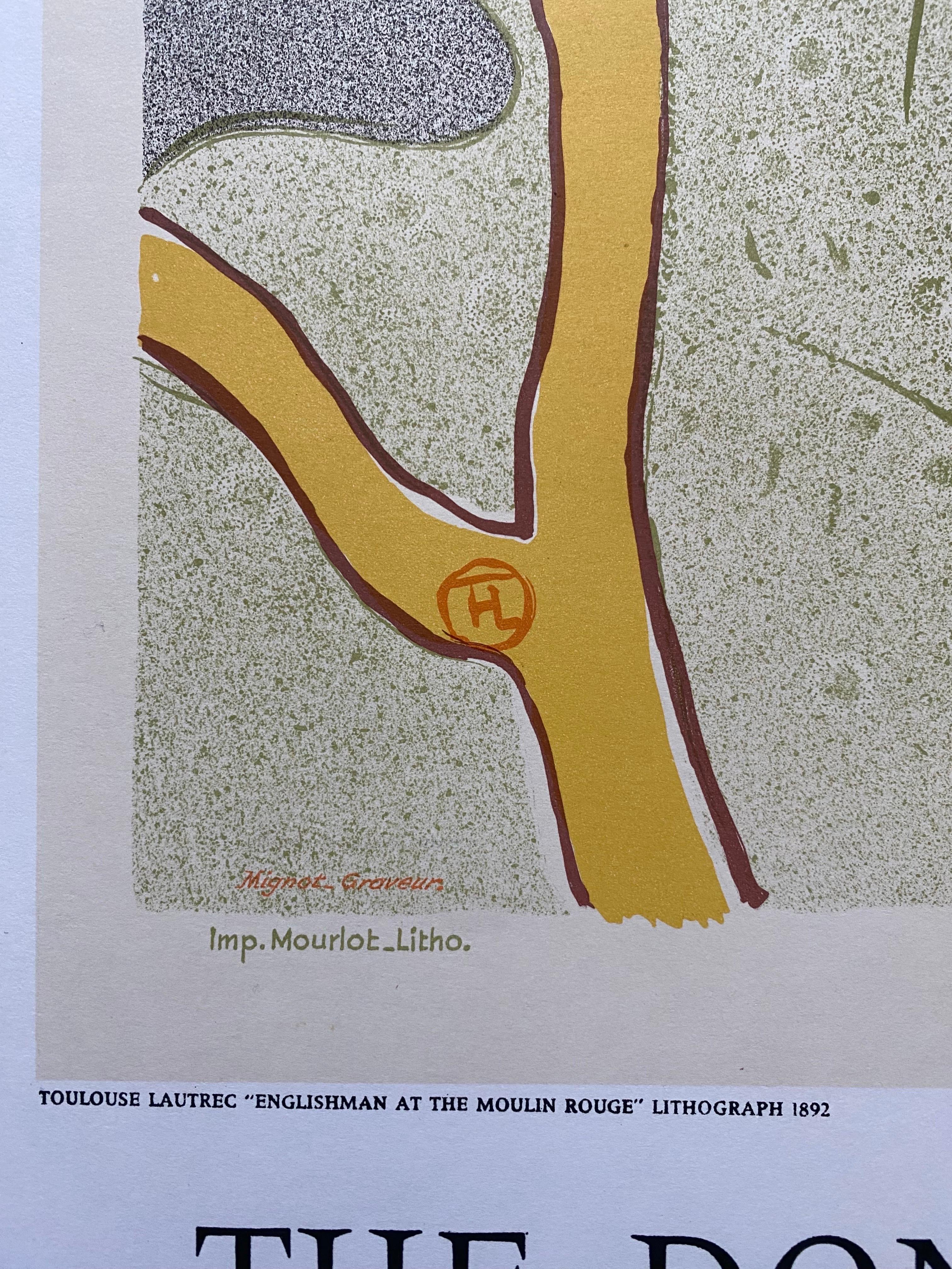 Modern 1970 Henri de Toulouse Lautrec 
