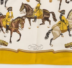 1970 Hermes Reprise by Ledoux Silk Scarf
