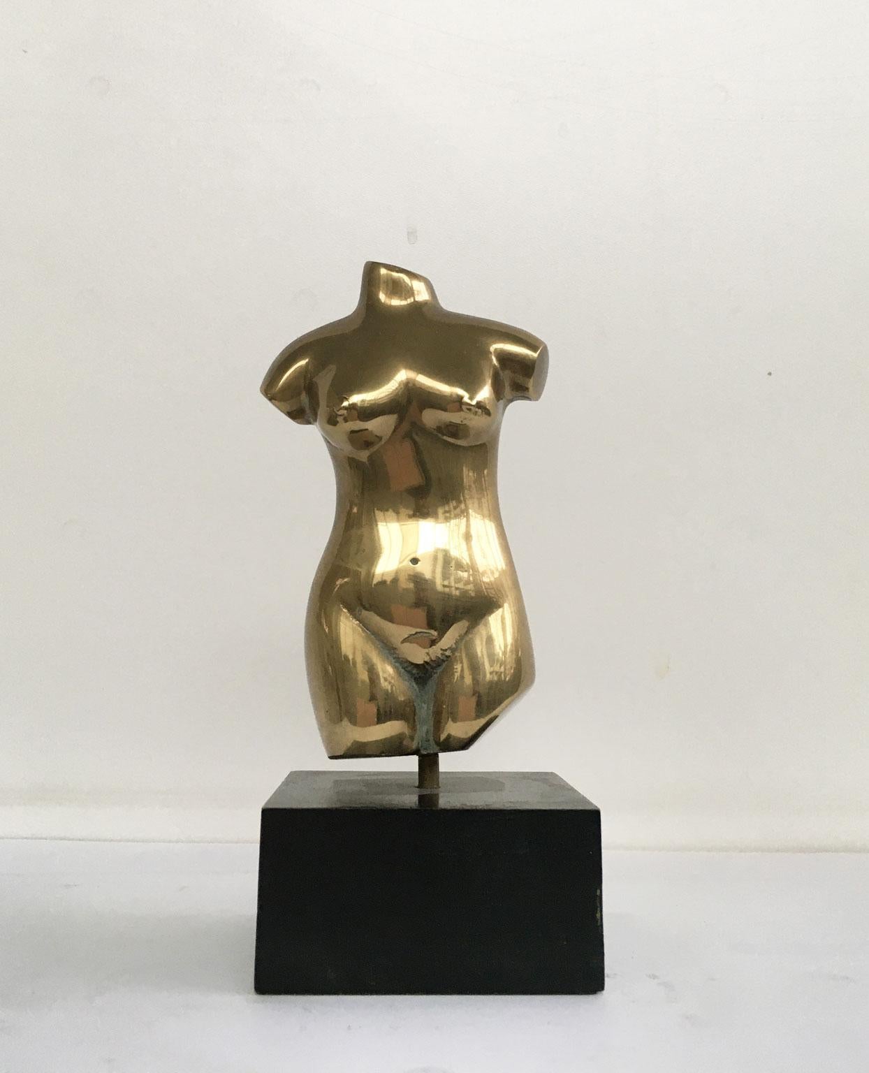 1970 Italy Bronze Abstract Sculpture by Cristiana Isoleri Reperto Fragment For Sale 5