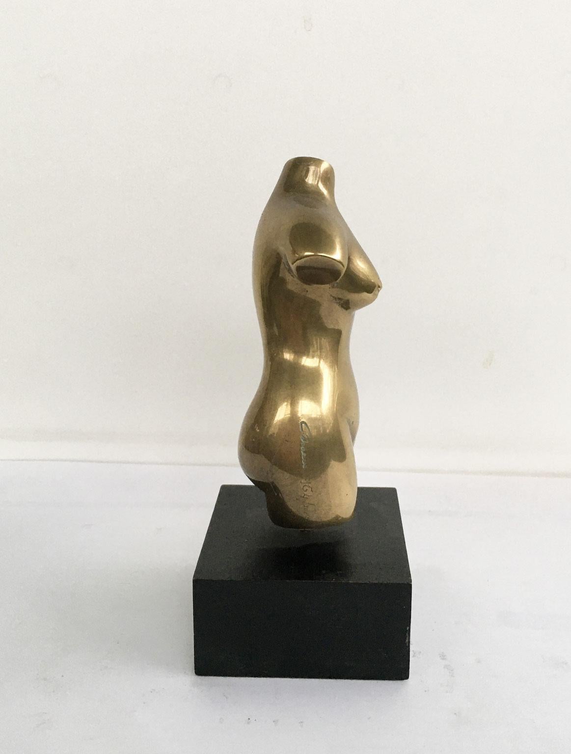 1970 Italy Bronze Abstract Sculpture by Cristiana Isoleri Reperto Fragment For Sale 12