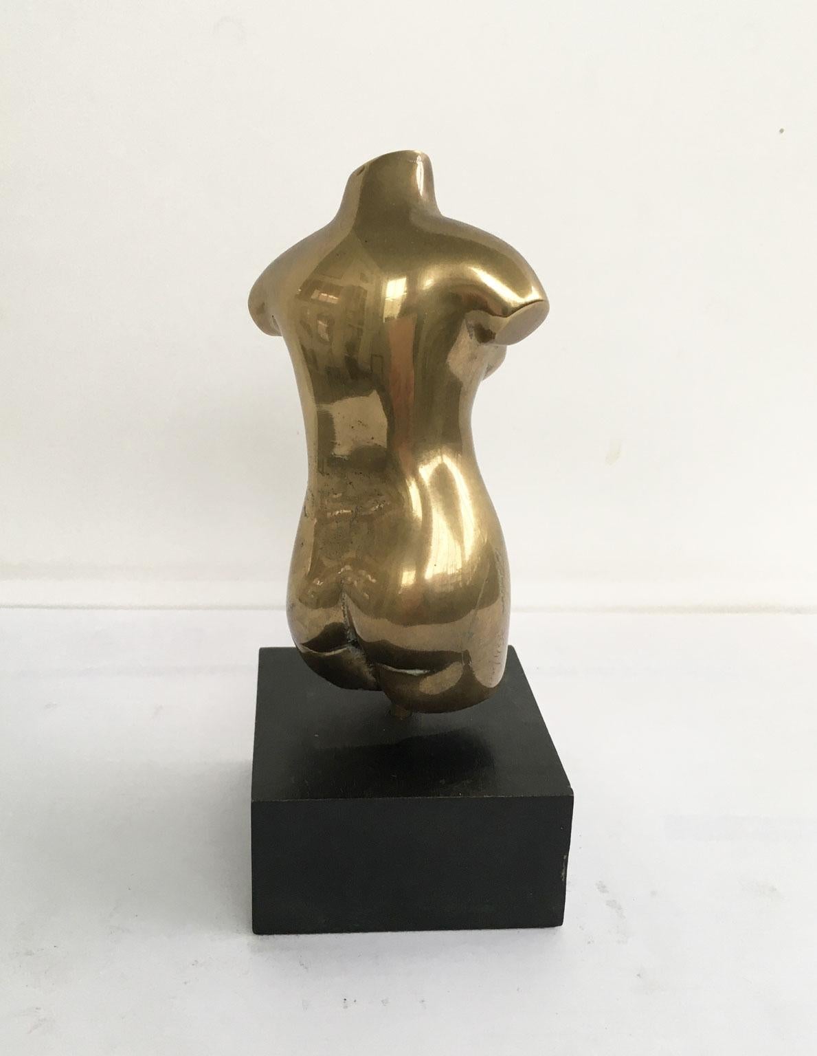 1970 Italy Bronze Abstract Sculpture by Cristiana Isoleri Reperto Fragment For Sale 1