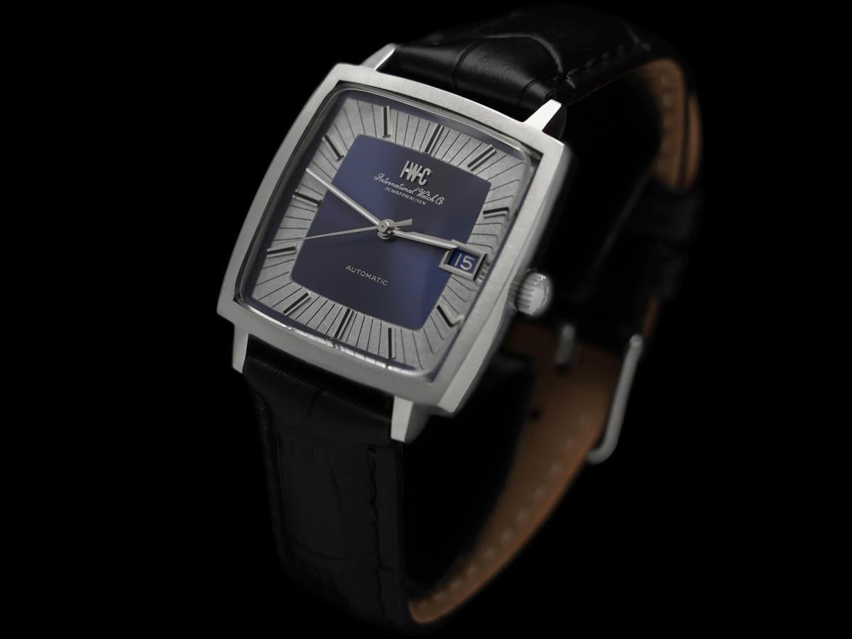 1970 IWC Reloj cuadrado vintage 