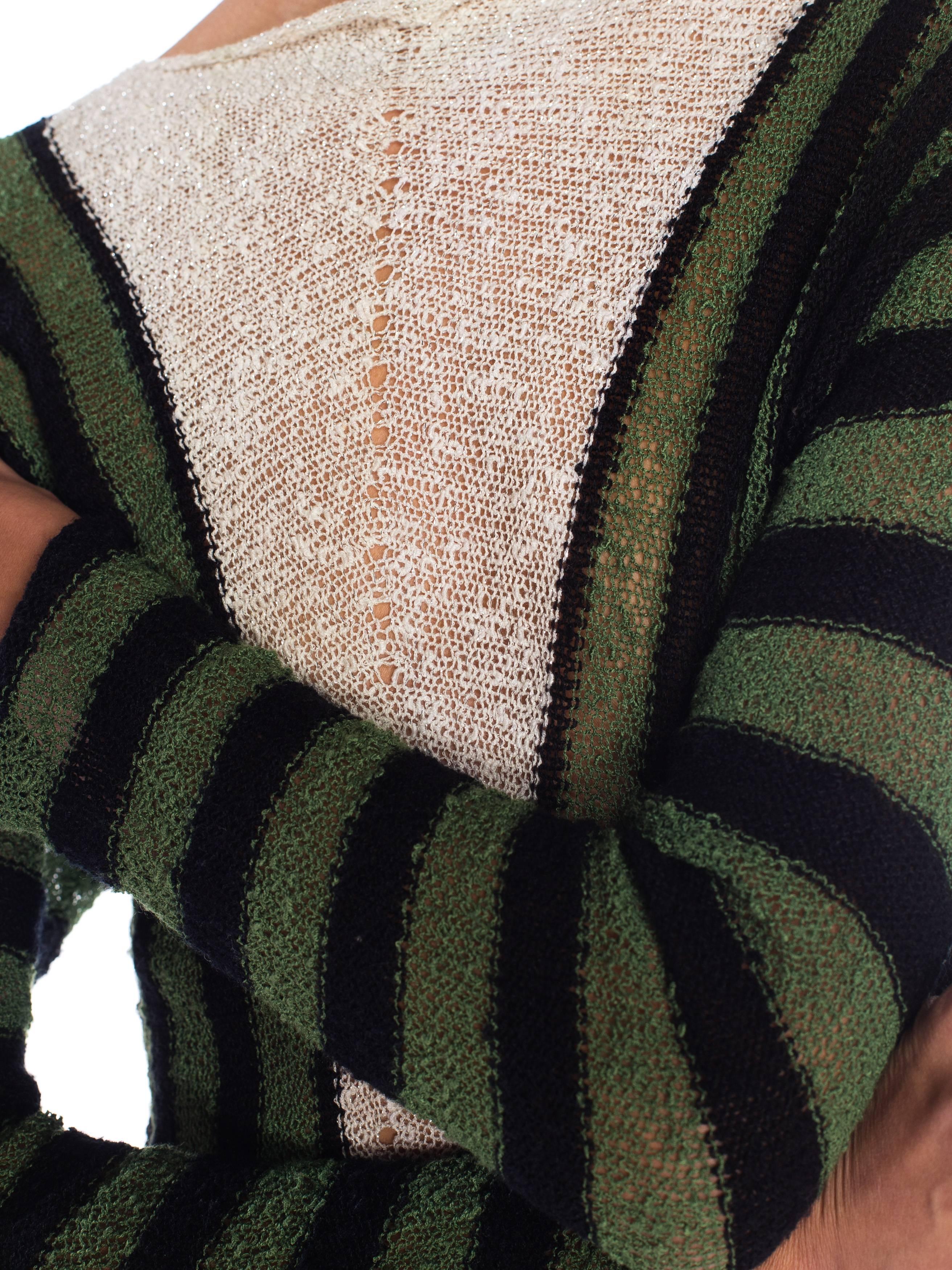 1970 Knit striped dress  3