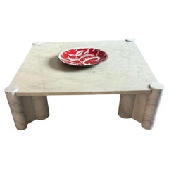 1970 Knoll Editions & Gae Aulenti designer 'Jumbo' tavolino da caffè