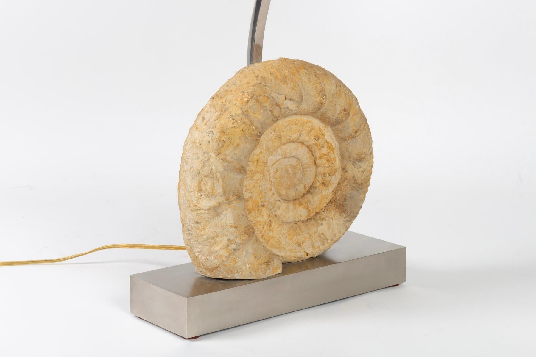 Belgian 1970, Lamp by Willy Daro Model Ammonite