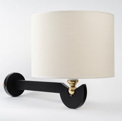 1970 Großes Paar Wandleuchten von Maison Roche