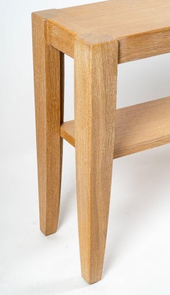 Grande console en chêne massif de La Maison Roche, 1970