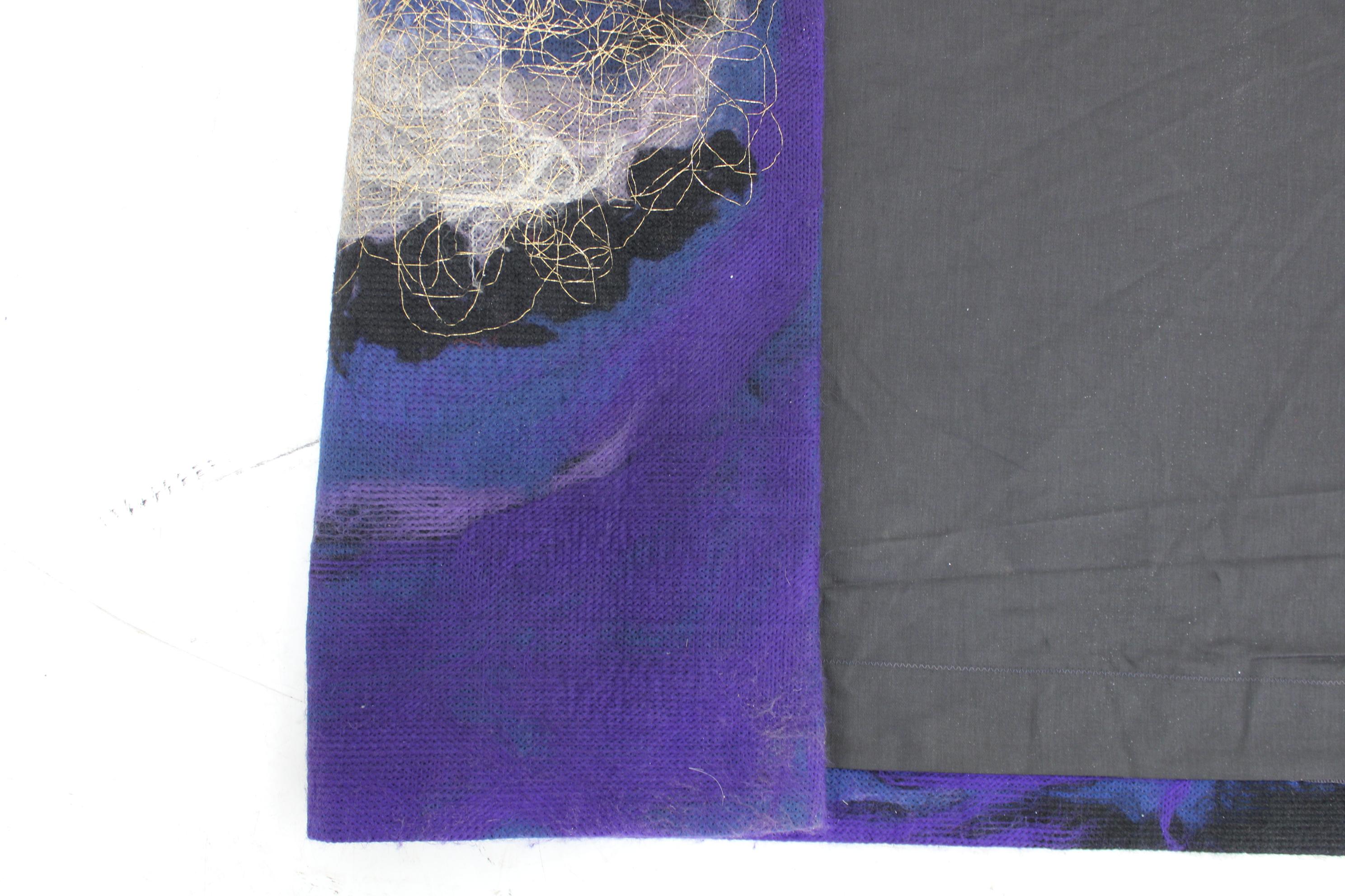 1970 Large Wool Tapestry by Art Protis , Czechoslovakia For Sale 5