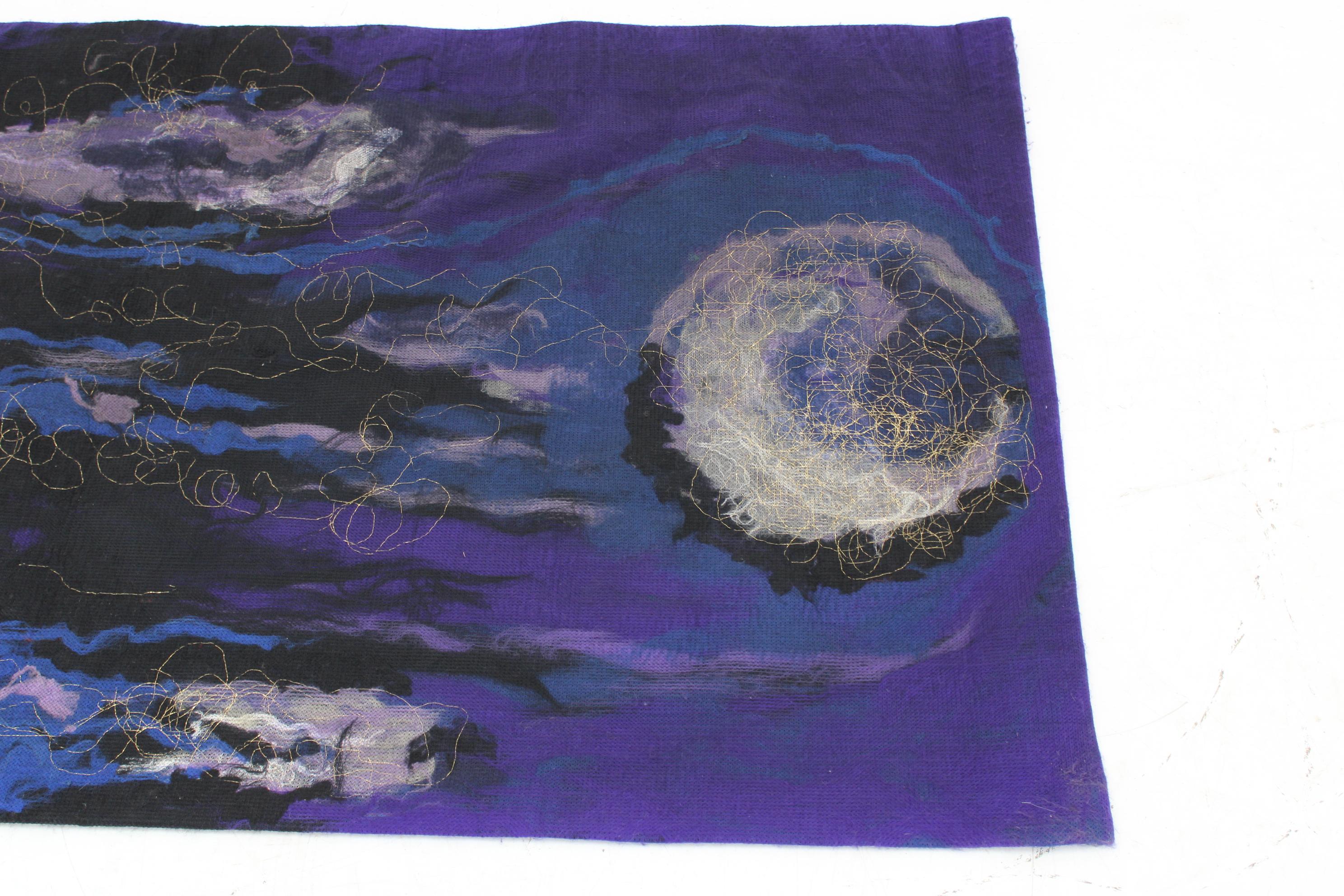 20th Century 1970 Large Wool Tapestry by Art Protis , Czechoslovakia For Sale