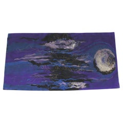 Vintage 1970 Large Wool Tapestry by Art Protis , Czechoslovakia