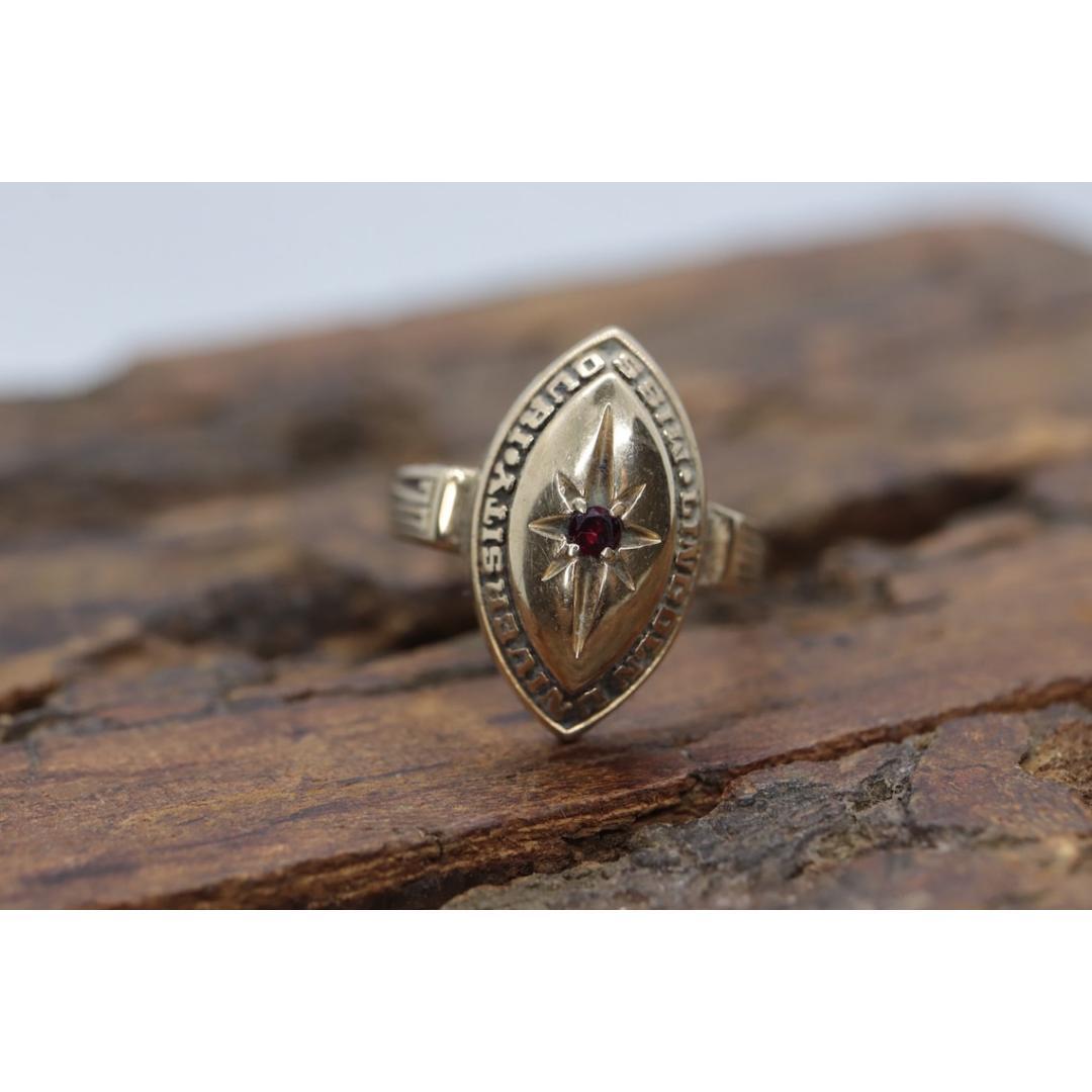 1970 Lincoln University Missouri Alumni Class Graduation ring. 10k Gold In Good Condition For Sale In Port Charlotte, FL
