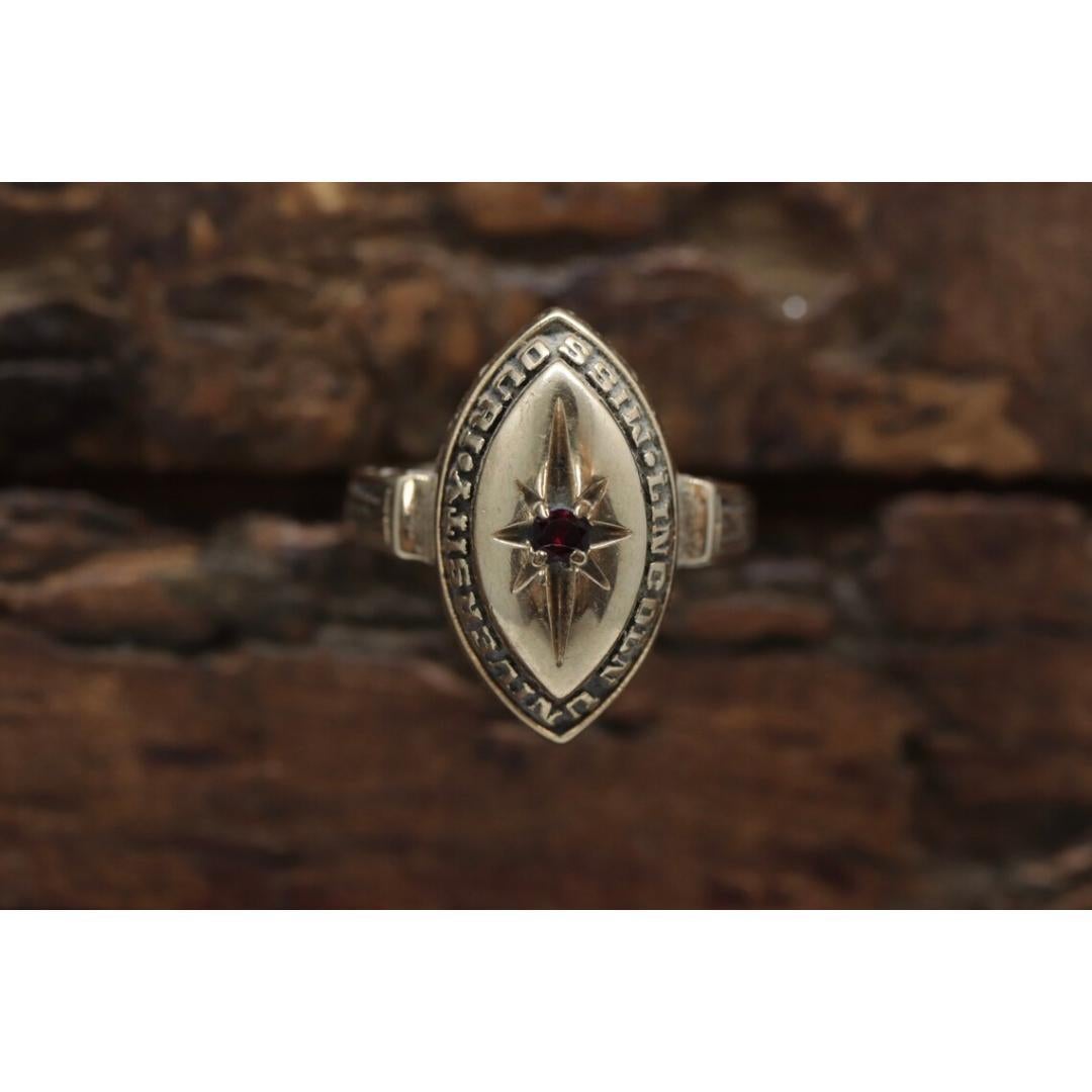 1970 Lincoln University Missouri Alumni Class Graduation ring. 10k Gold For Sale 2