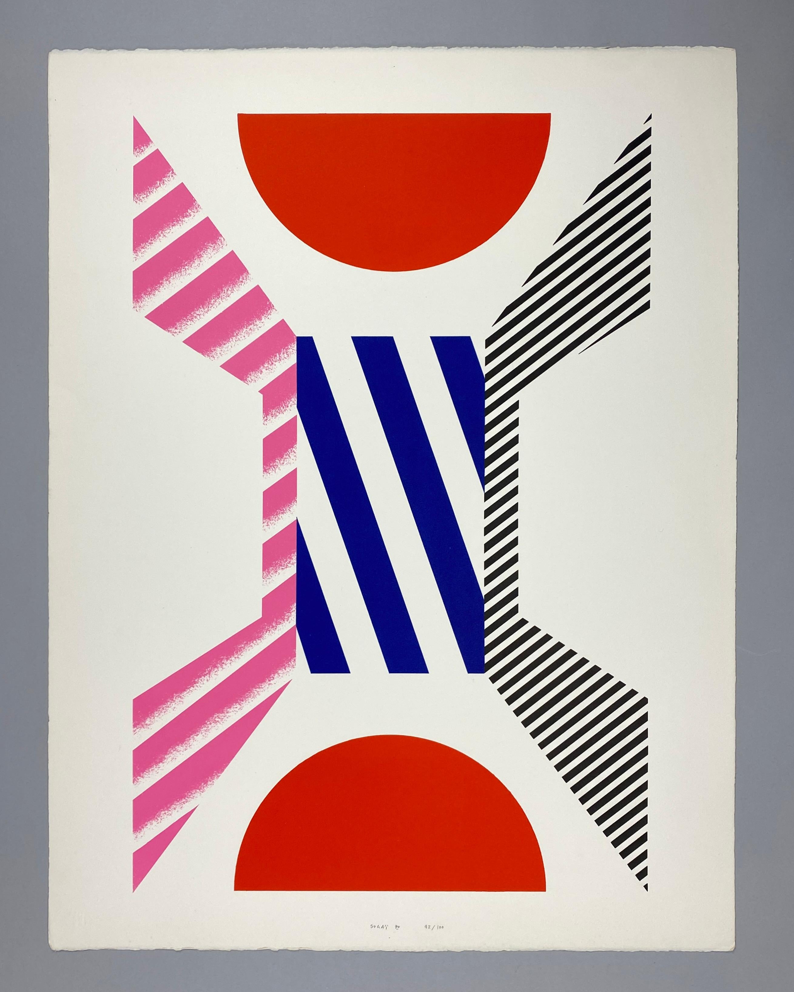 1970 Lithograph by Kumi Sugaï For Sale 2