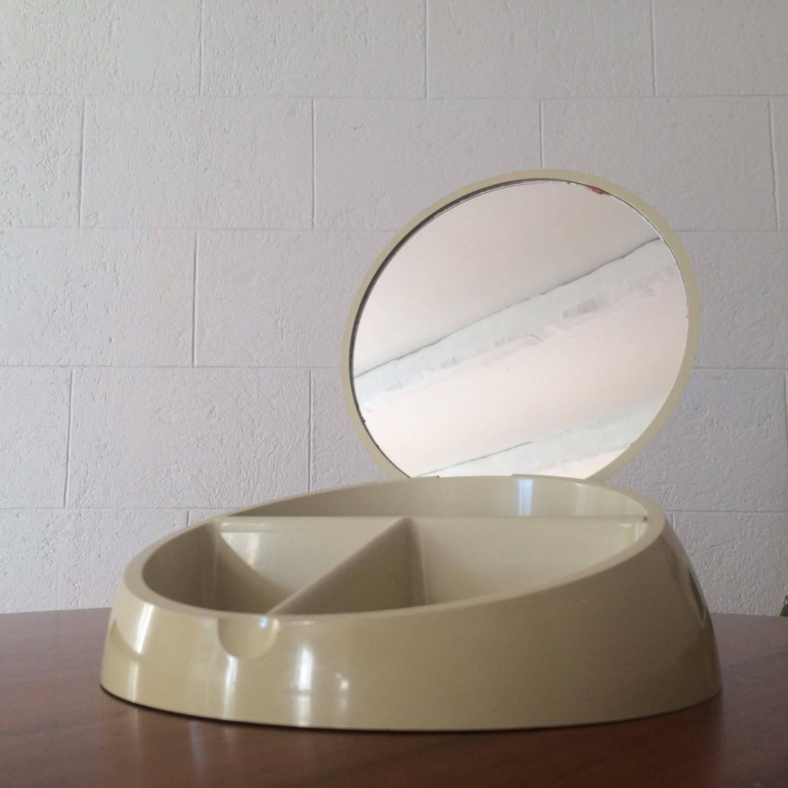 Late 20th Century 1970 Make-Up Box by Makio Hasuike for Gedy