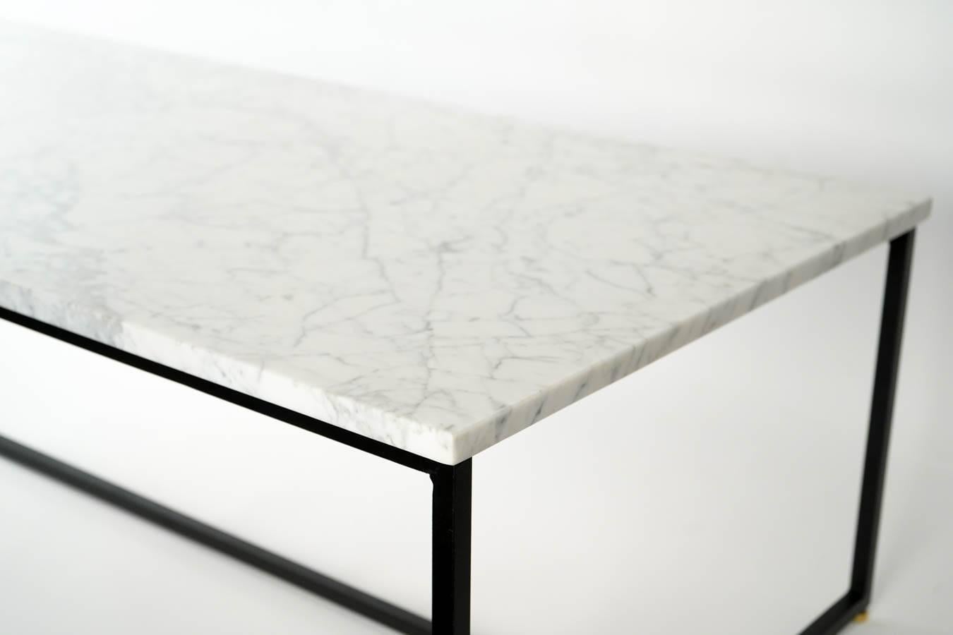 1970 Marble Low Table in a Taste of Florence Knoll 2