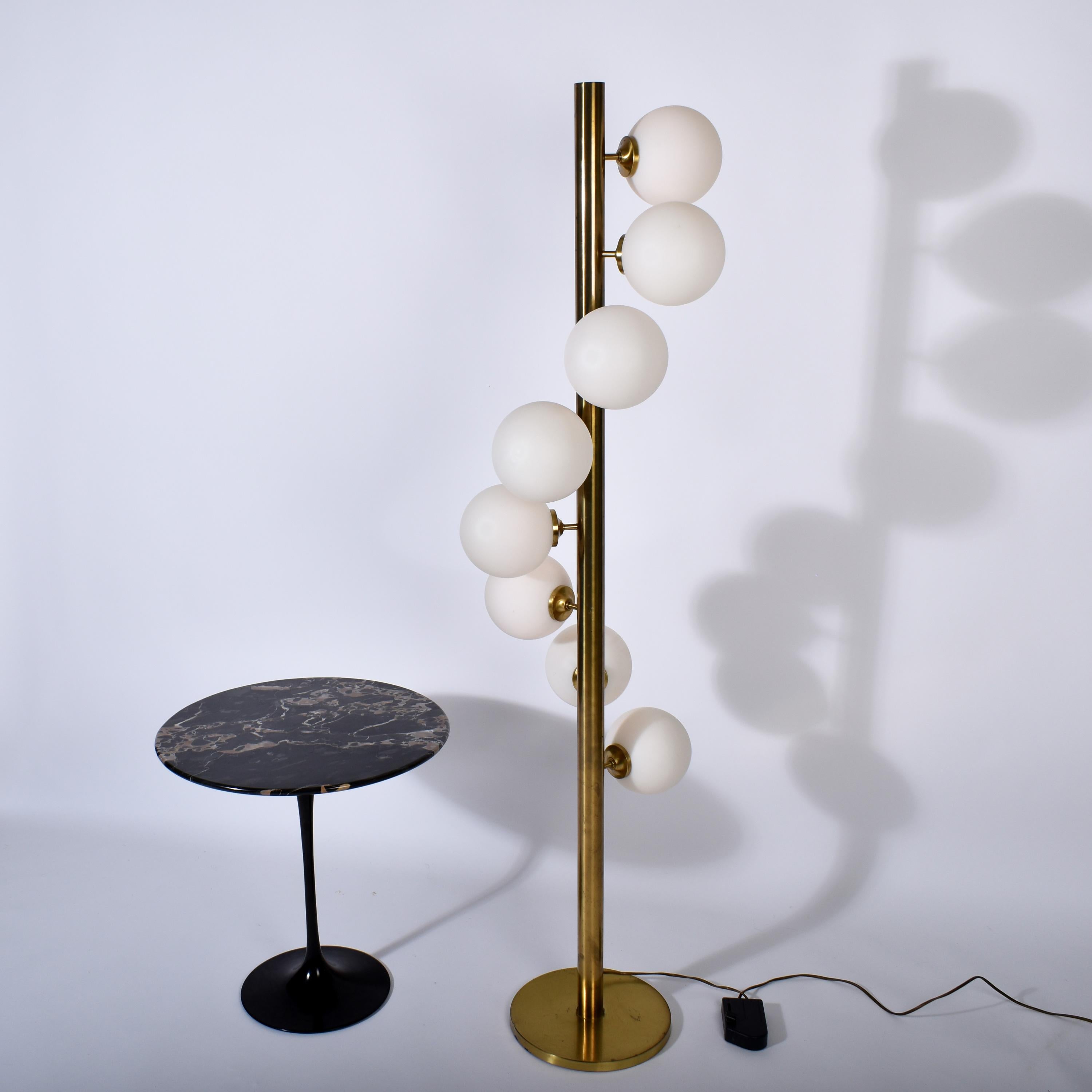 1970 Space Age Spiral Floor Lamp, Switzerland, 1970 In Good Condition In Le Grand-Saconnex, CH