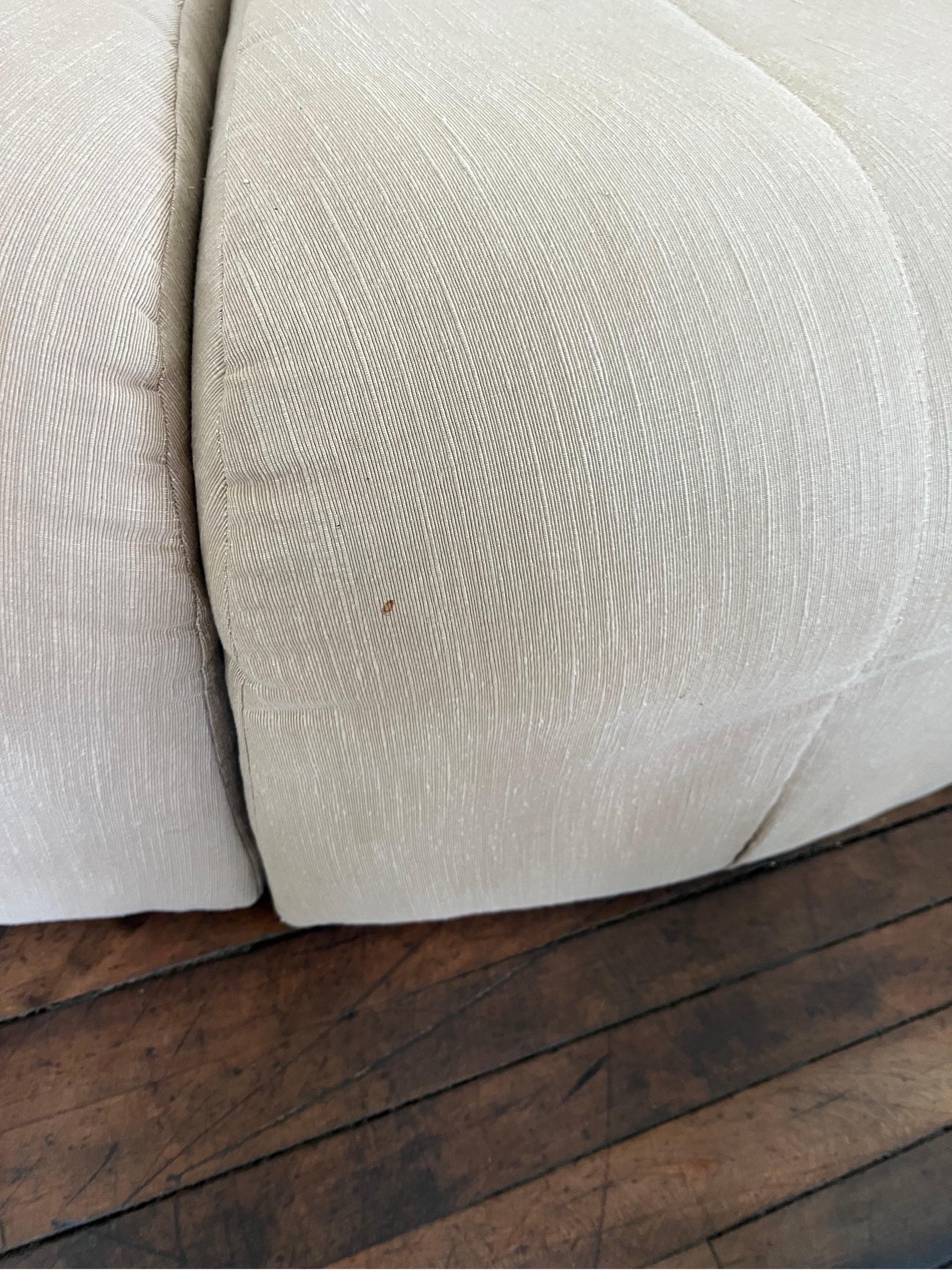 1970 Modulaire Serpentine Camel Sectional by Thayer Coggin en vente 5